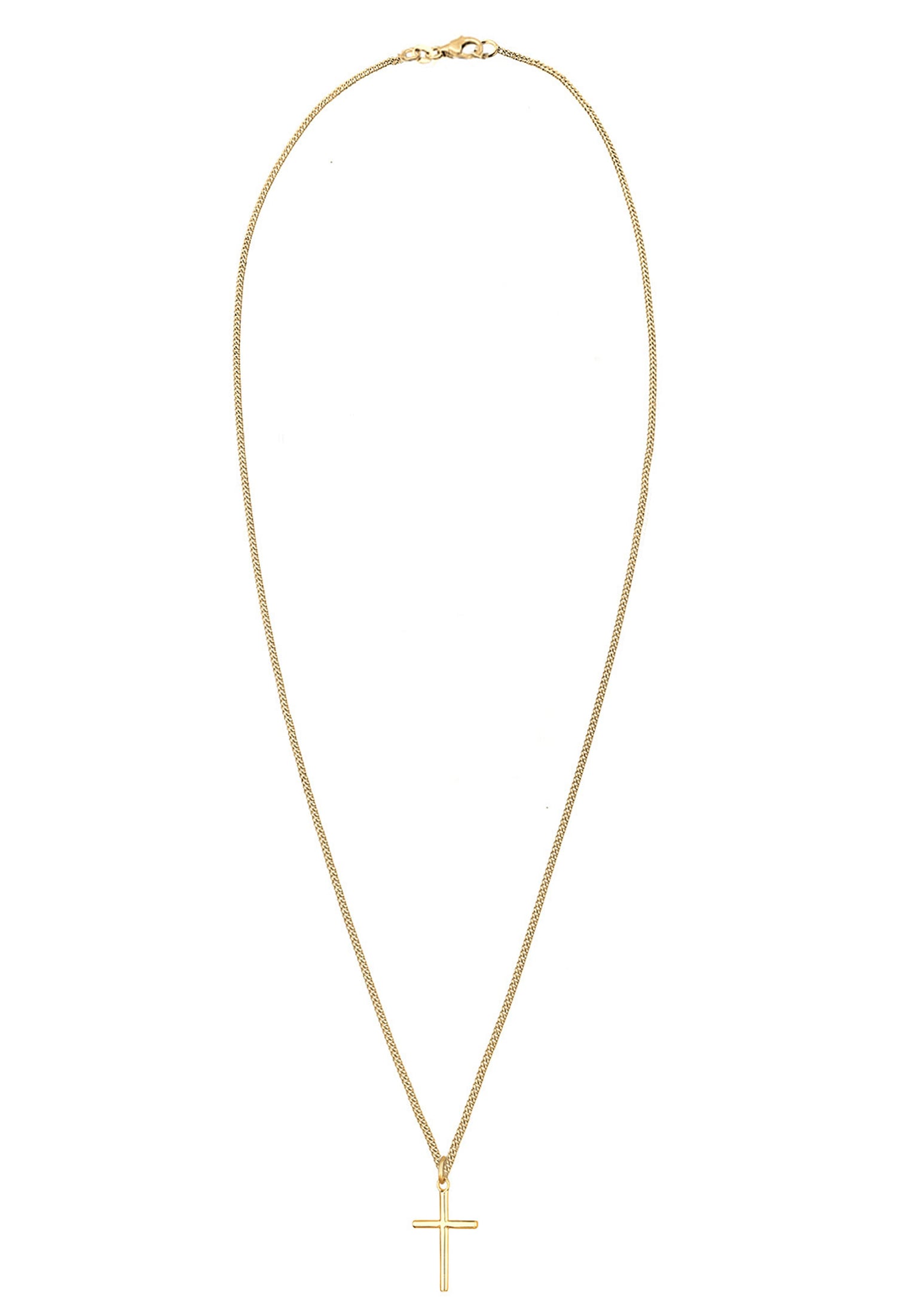 Elli Kette mit Anhänger »Halskette Kreuz Anhänger 925 Sterling Silber«