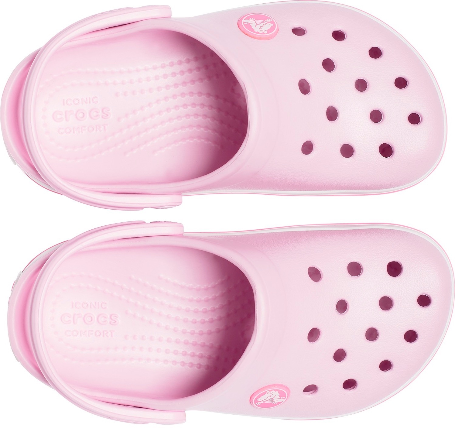 Crocs Clog »Crocband Clog K«, Sommerschuh, Schlappen, Hausschuh, Badeschuh mit Kontrast-Akzenten