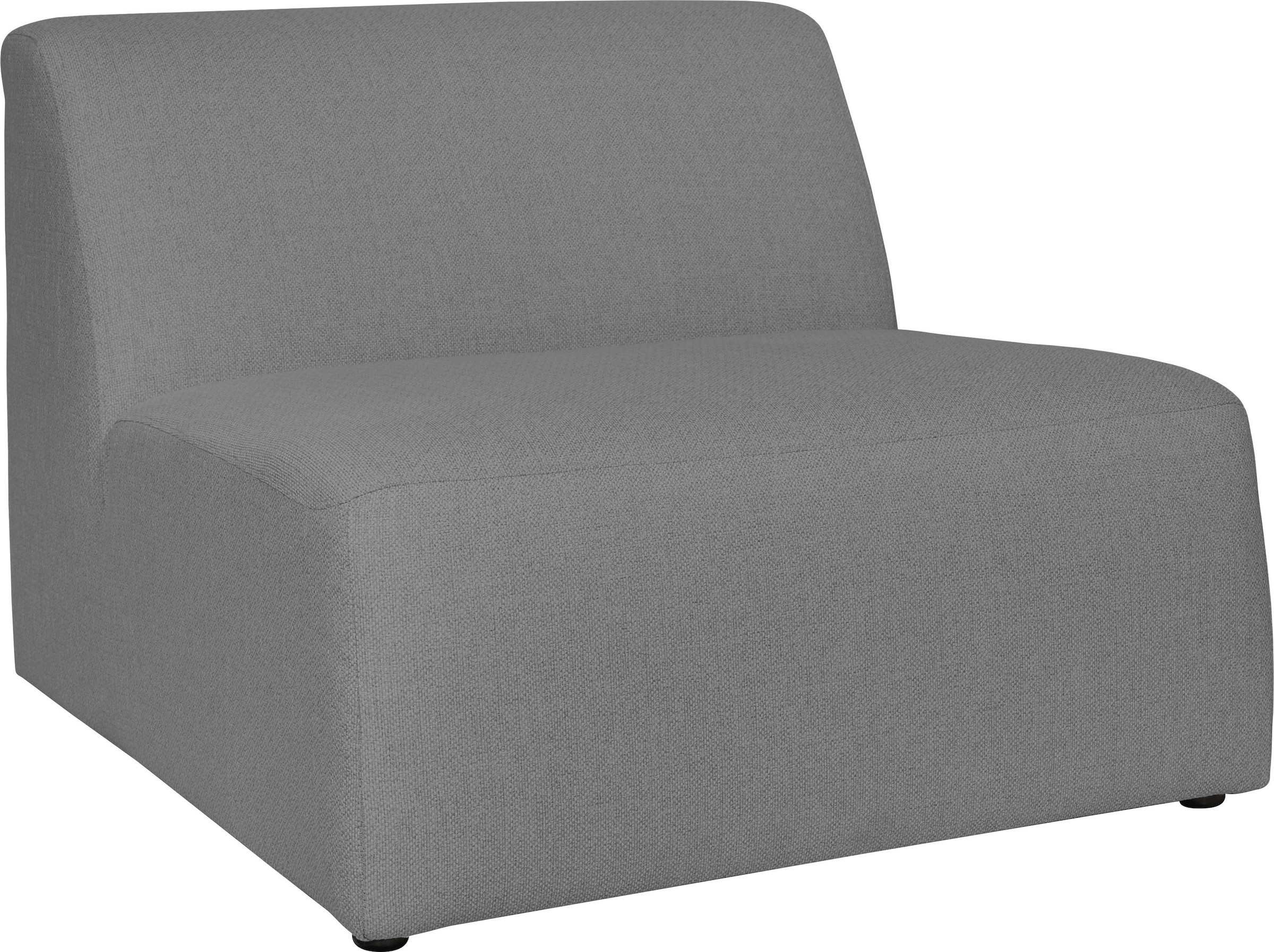 INOSIGN Sofa-Mittelelement »Koa, Sofamodul, passend zur Serie KOA,«, in Webstoff, weicher Lounge-Sitzkomfort