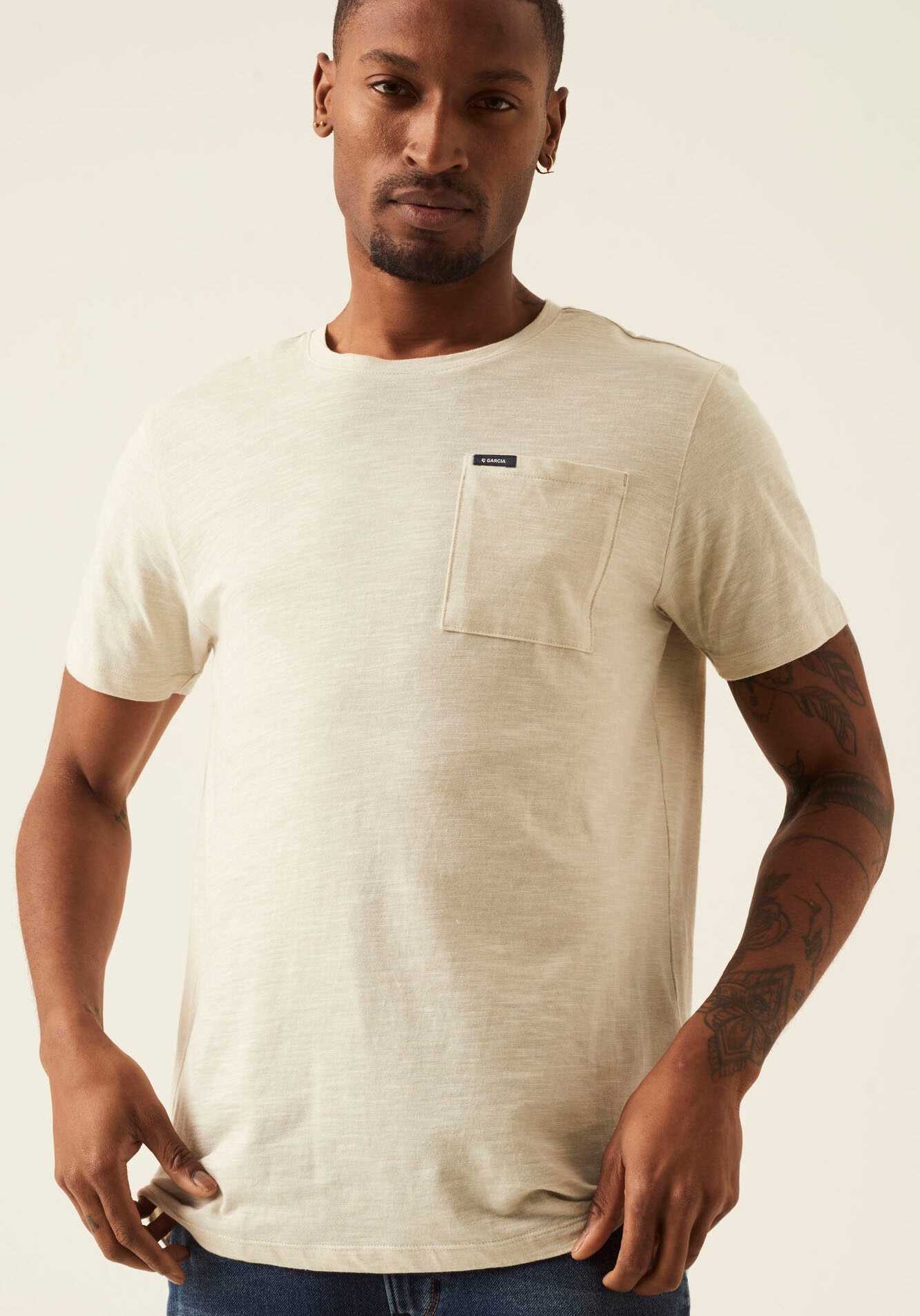 Garcia T-Shirt, (1 online Brusttasche kaufen bei tlg.), mit OTTO