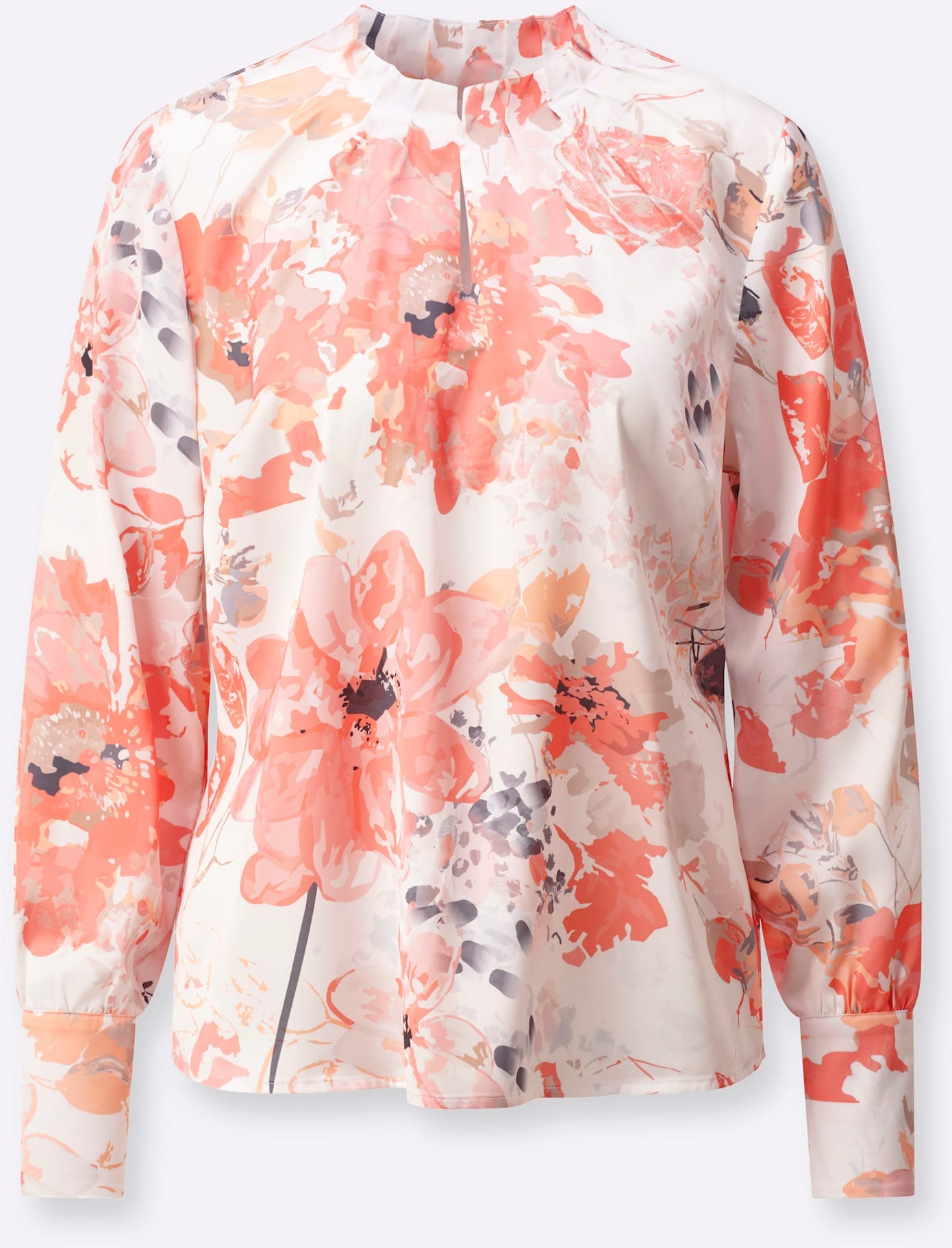 creation L Satinbluse