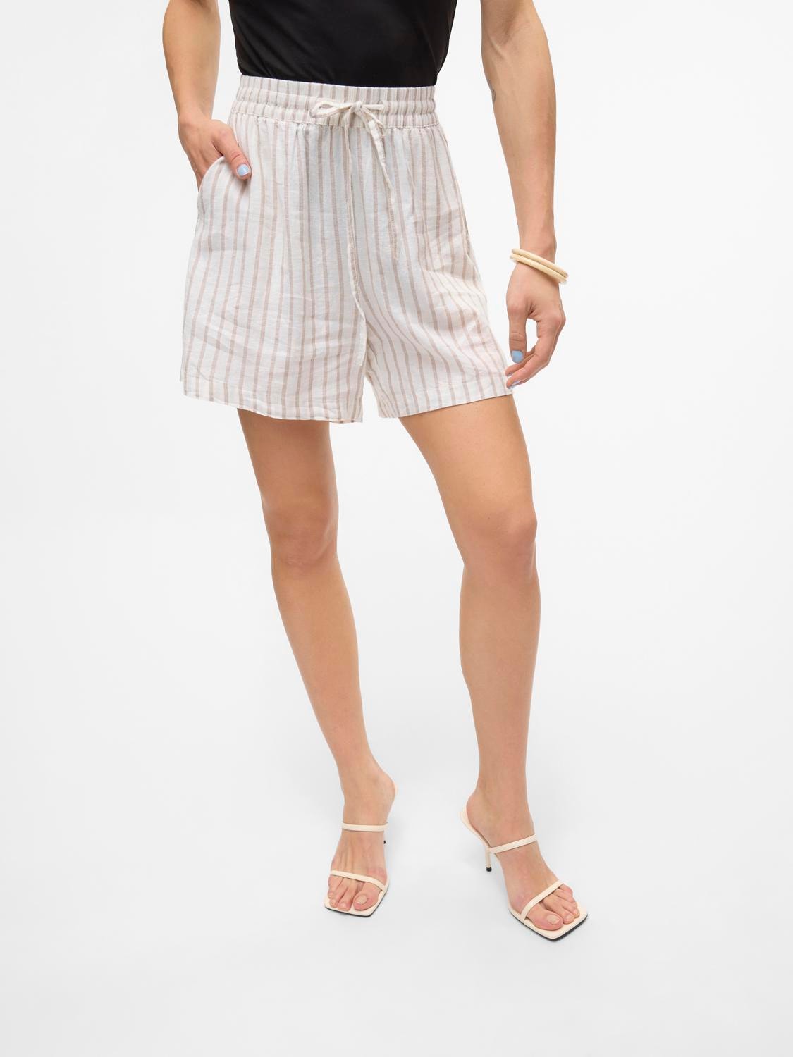 Vero Moda Shorts »VMLINN LINEN SHORTS WVN NOOS«