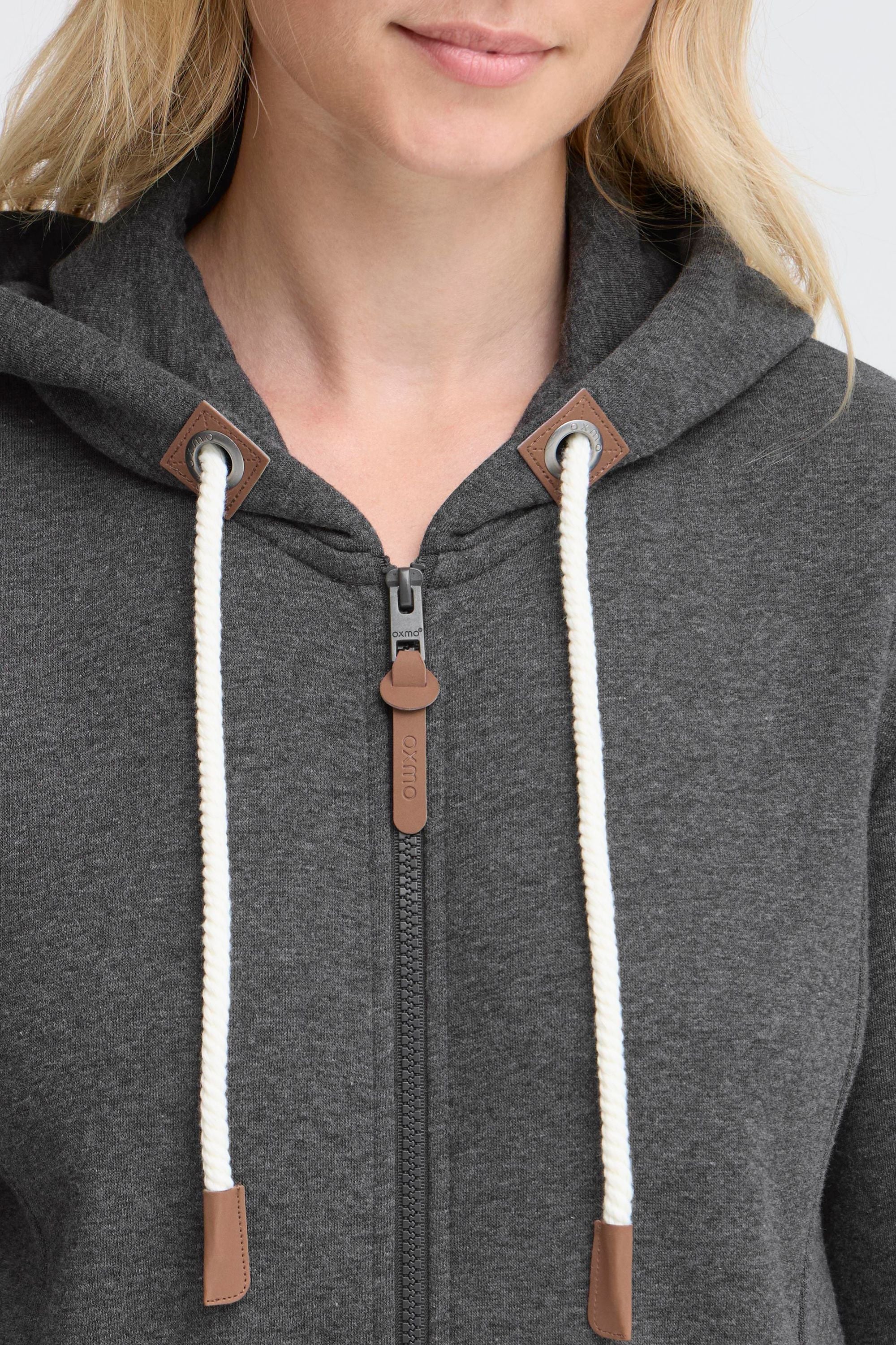 OXMO Kapuzensweatjacke »Kapuzenfleecejacke OXMILLE«