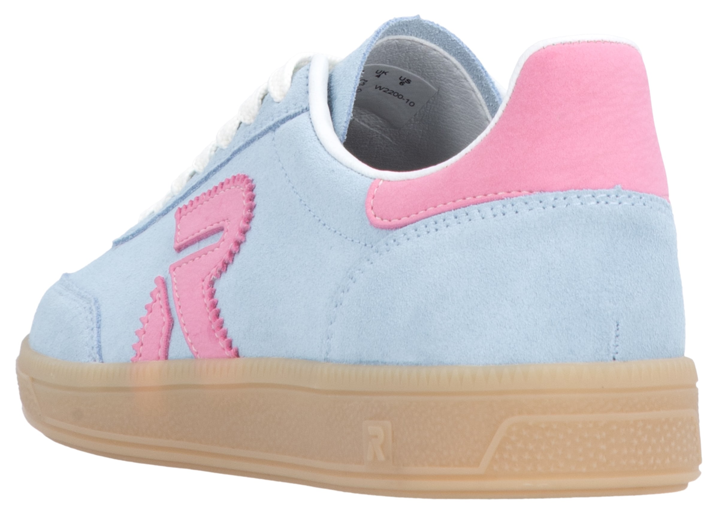 RIEKER Sport Sneaker »San Diego Swing2GO«  Retro-Sneaker, Freizeitschuh, Halbschuh mit herausnehmbarem Fußbett