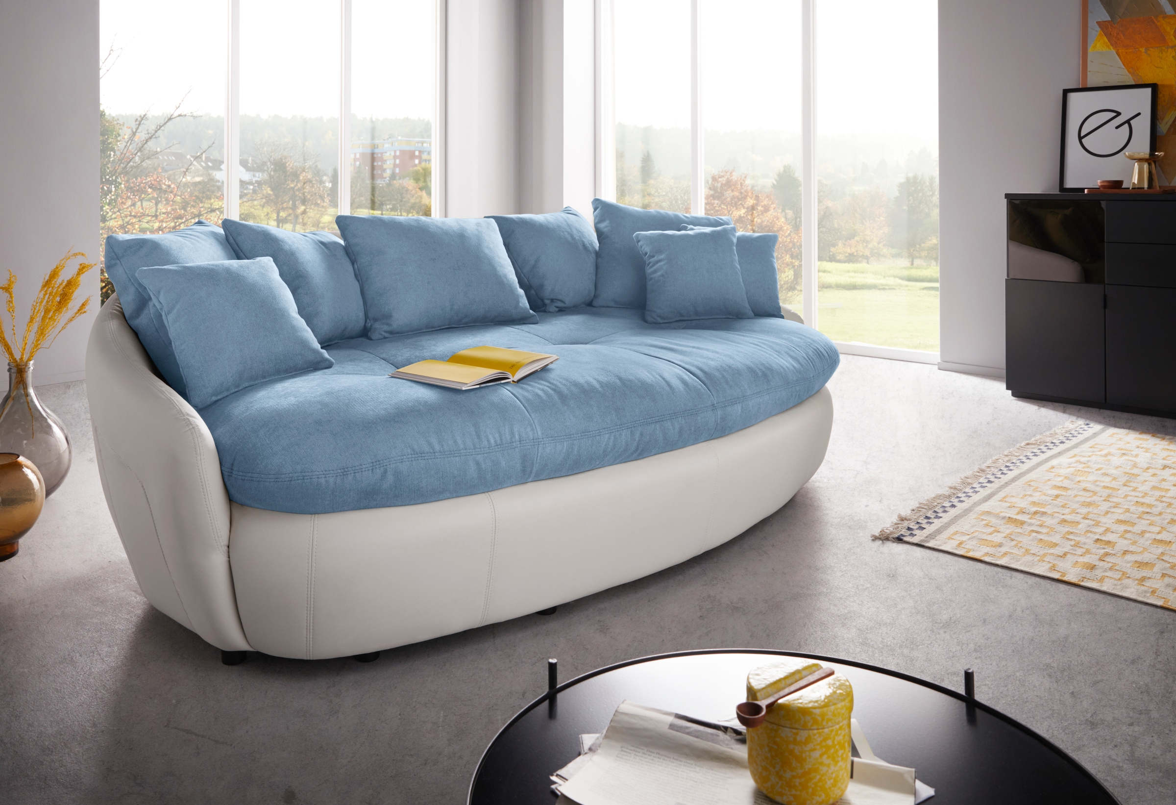 INOSIGN Big-Sofa »Aruba«, grosszügiges, gemütliches Megasofa XXL