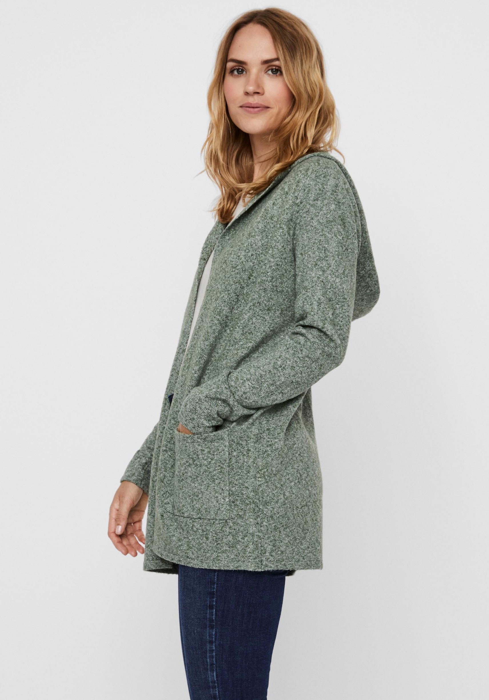 Vero Moda Strickjacke »VMDOFFY LS OPEN HOOD CARDIGAN GA NOOS« kaufen