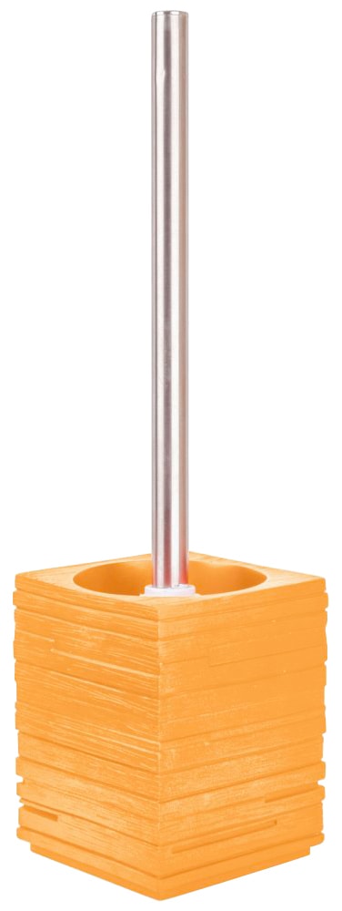 Sanilo Badaccessoire-Set »Calero Orange«, (Kombi-Set, 2 tlg.), bestehend aus Seifenspender und WC-Bürste, geriffelt