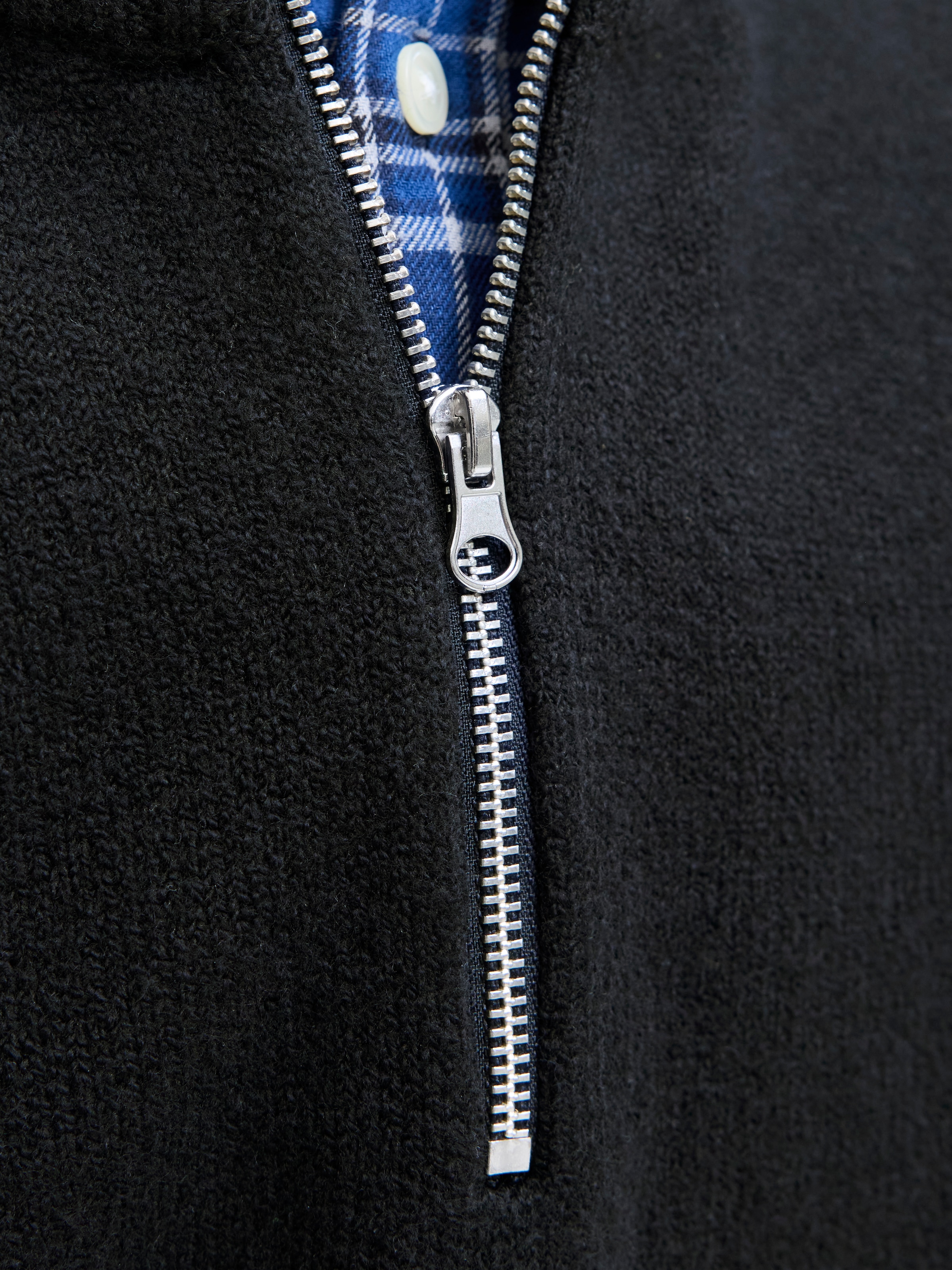 Jack & Jones Junior Troyer »JORNORREBRO KNIT HALF ZIP JNR« Baumwollmischung, locker geschnitten
