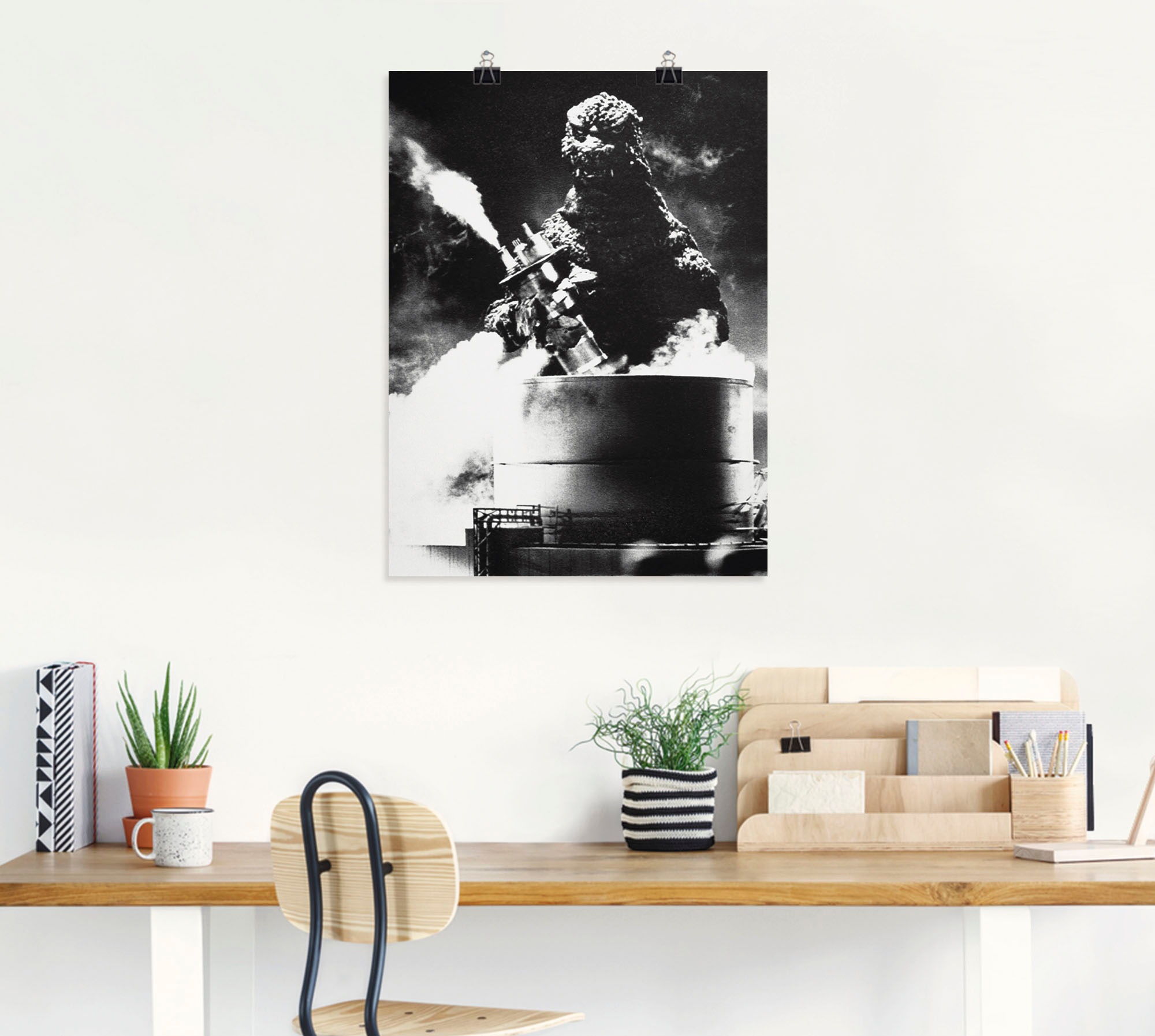 Artland Wandbild »Godzilla III«, Film, (1 St.), als Leinwandbild, Poster in verschied. Größen