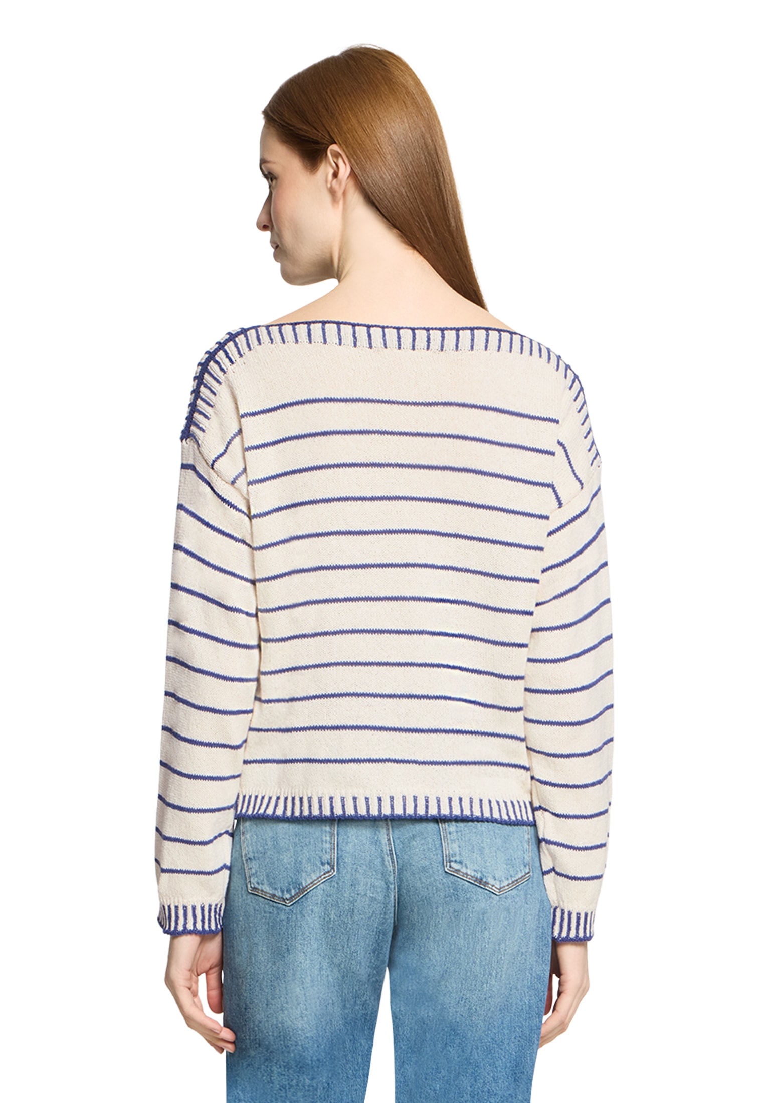 Cartoon Strickpullover »Strickpullover mit U-Boot-Ausschnitt«