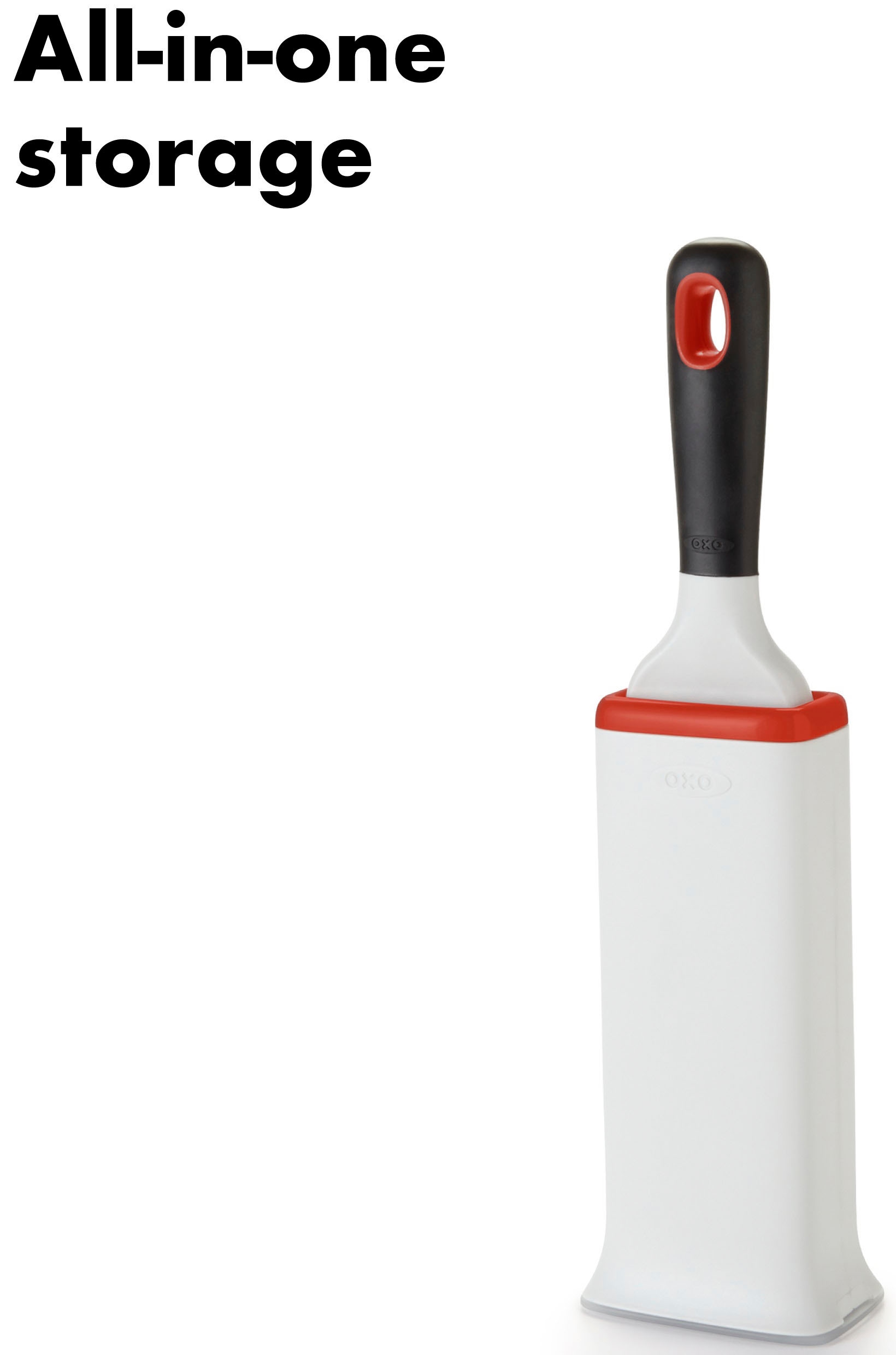 OXO Good Grips Tierhaarentferner, aus Kunststoff, selbstreinigende Flusenbürste/Möbelbürste