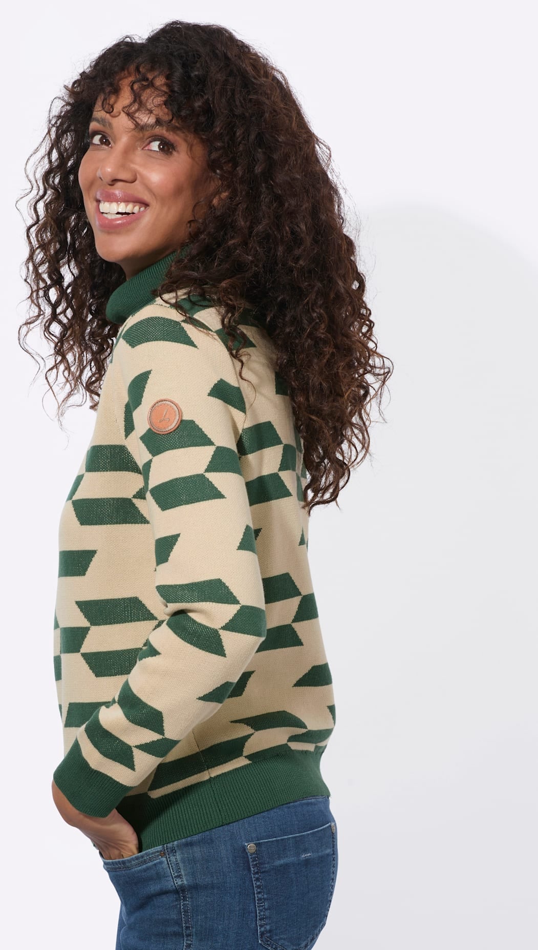 Casual Looks Rollkragenpullover »Rollkragen-Pullover«