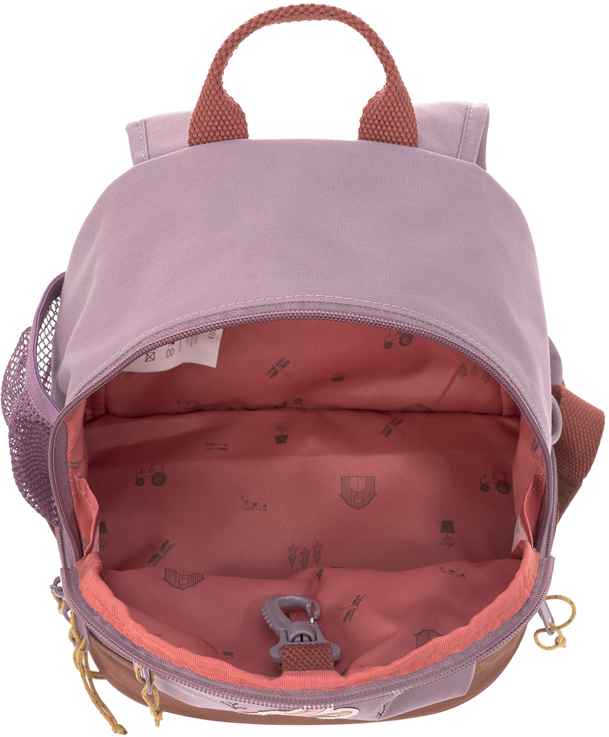 LÄSSIG Kinderrucksack »Adventure, Dragonfly, Mini Backpack«,  Floureszierende Flächen, PETA-approved vegan bei OTTO