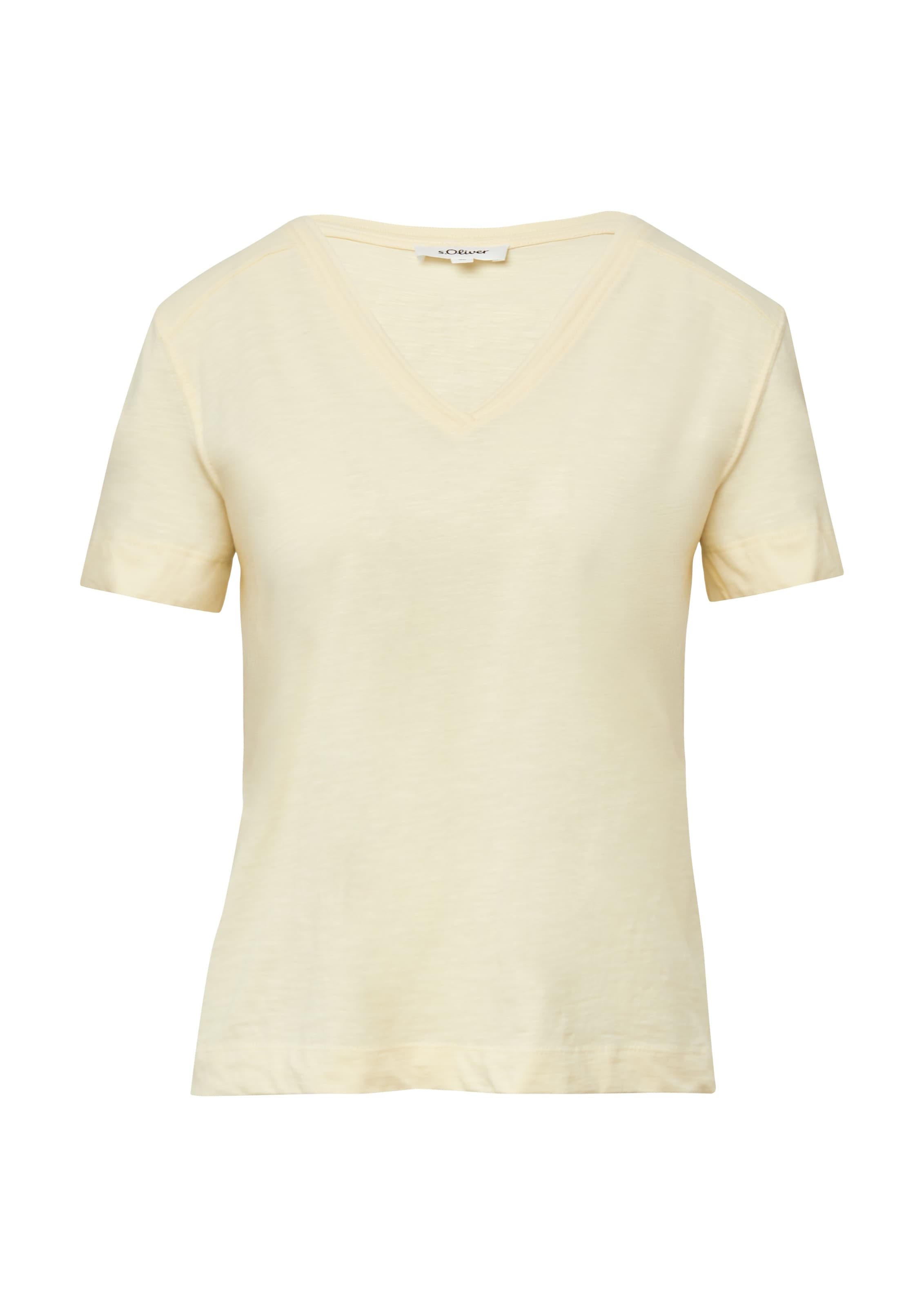 s.Oliver T-Shirt, aus Flammgarn