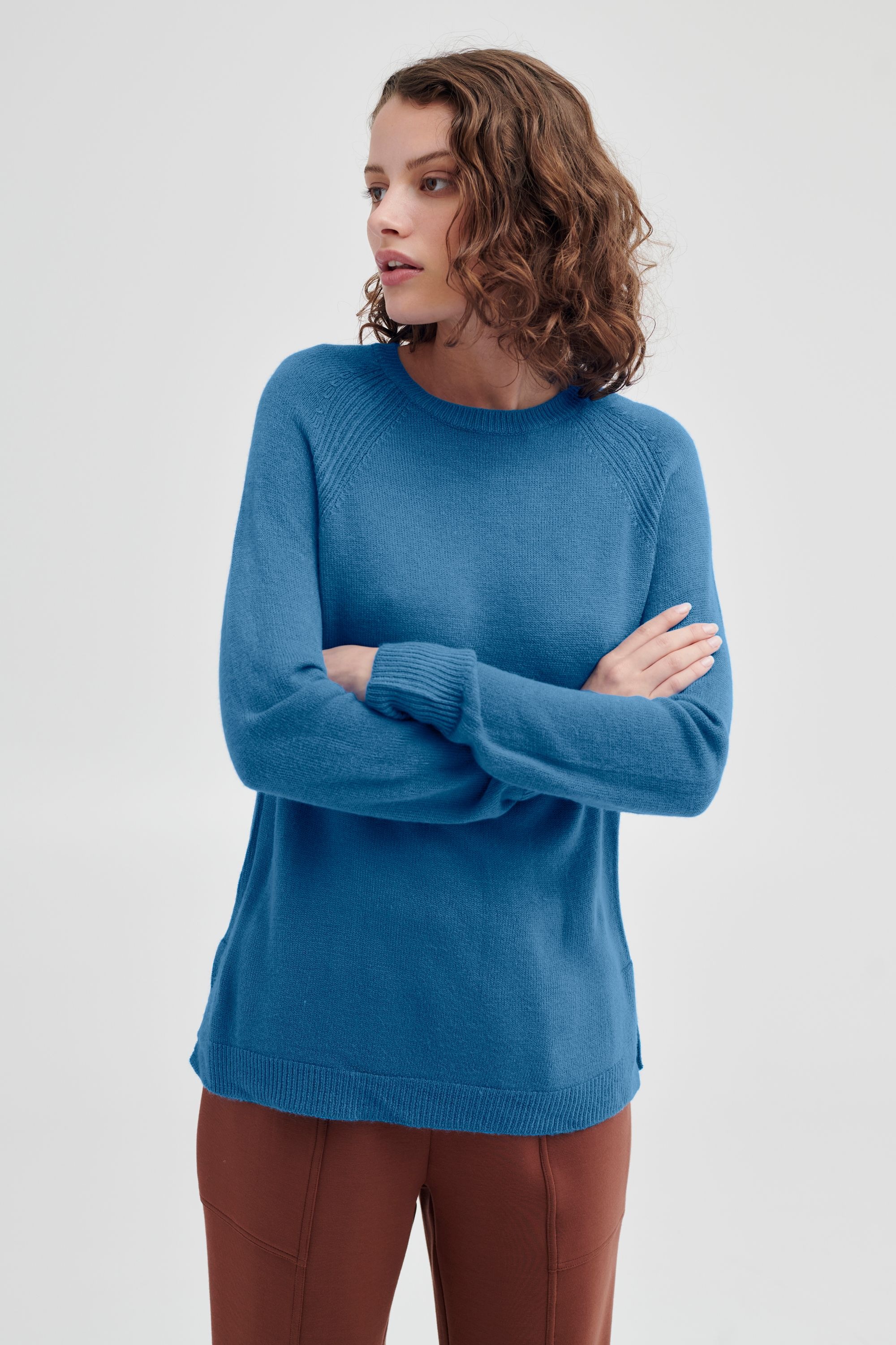 b.young Strickfleece-Pullover »Strickpullover BYMalea«