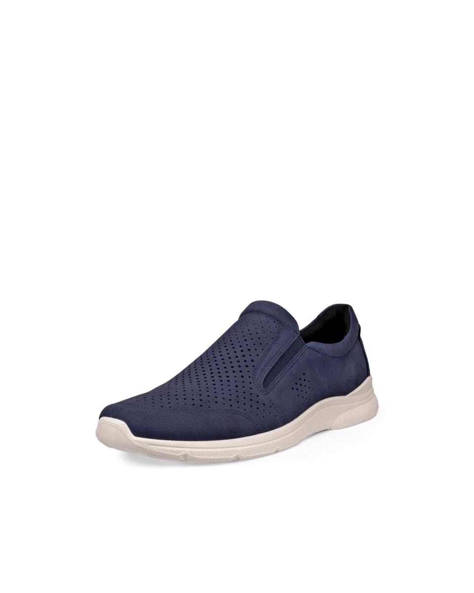 Ecco Slipper »IRVING«, Slip on Sneaker, Halbschuh, Freizeitslipper mit Stretcheinsätze