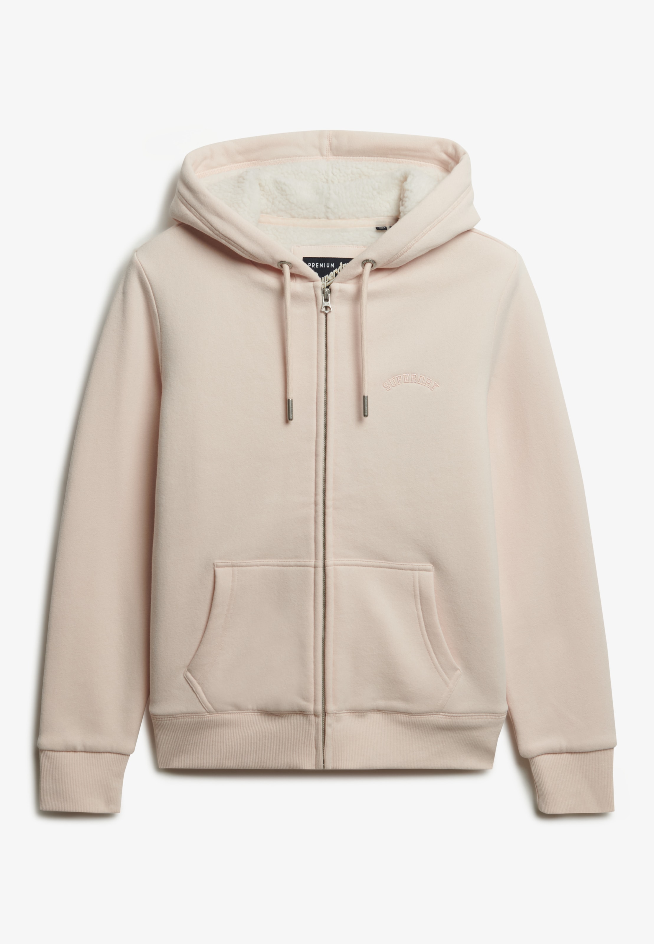 Superdry Kapuzensweatjacke »BORG LINED ZIPHOOD«