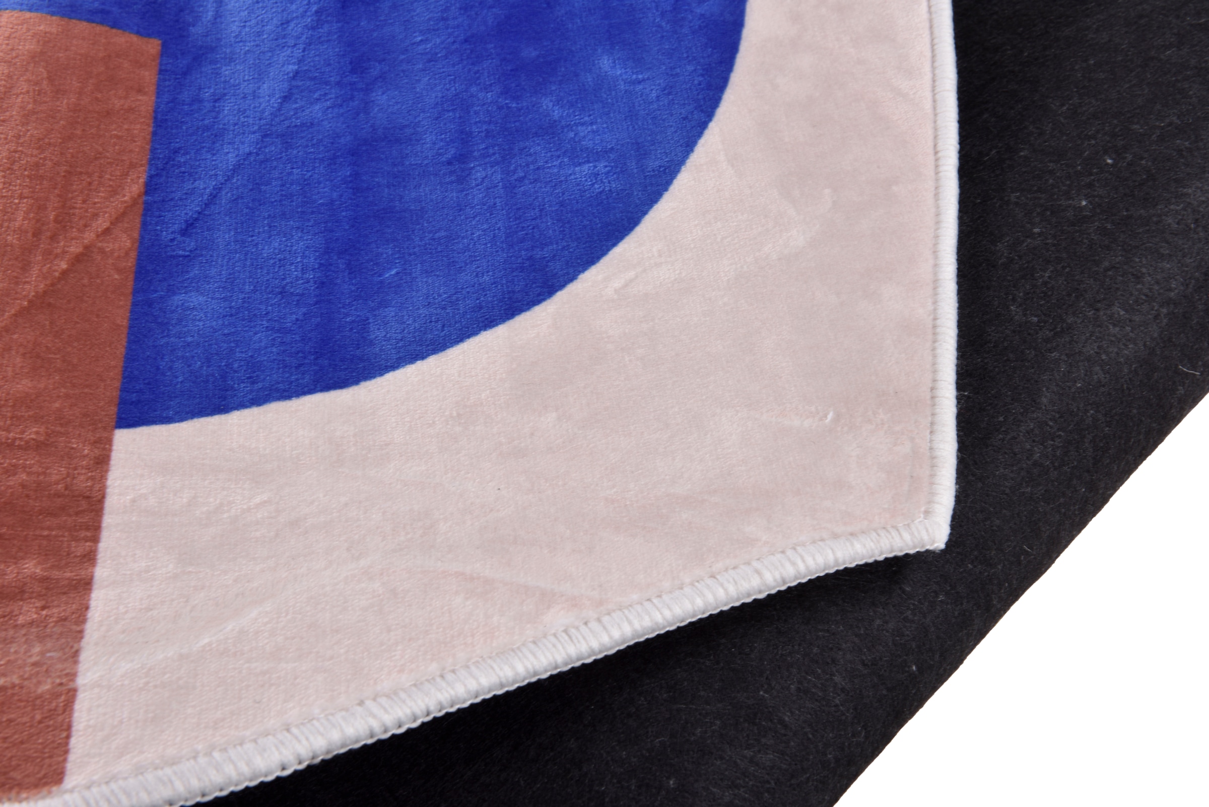 TOM TAILOR HOME Teppich »Shapes - TEN«, Motivform, 5 mm Höhe, Kurzflor, bedruckt, modernes Design