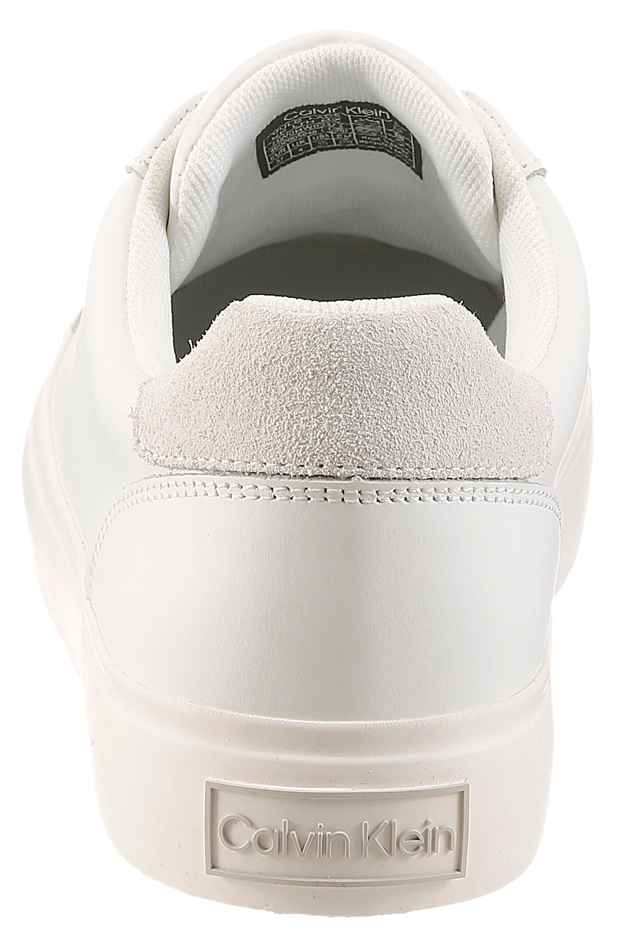 Calvin Klein Plateausneaker »VULC LACE UP LTH MIX«  Casual-Schnürschuh, Freizeitsneaker mit CK-Logo