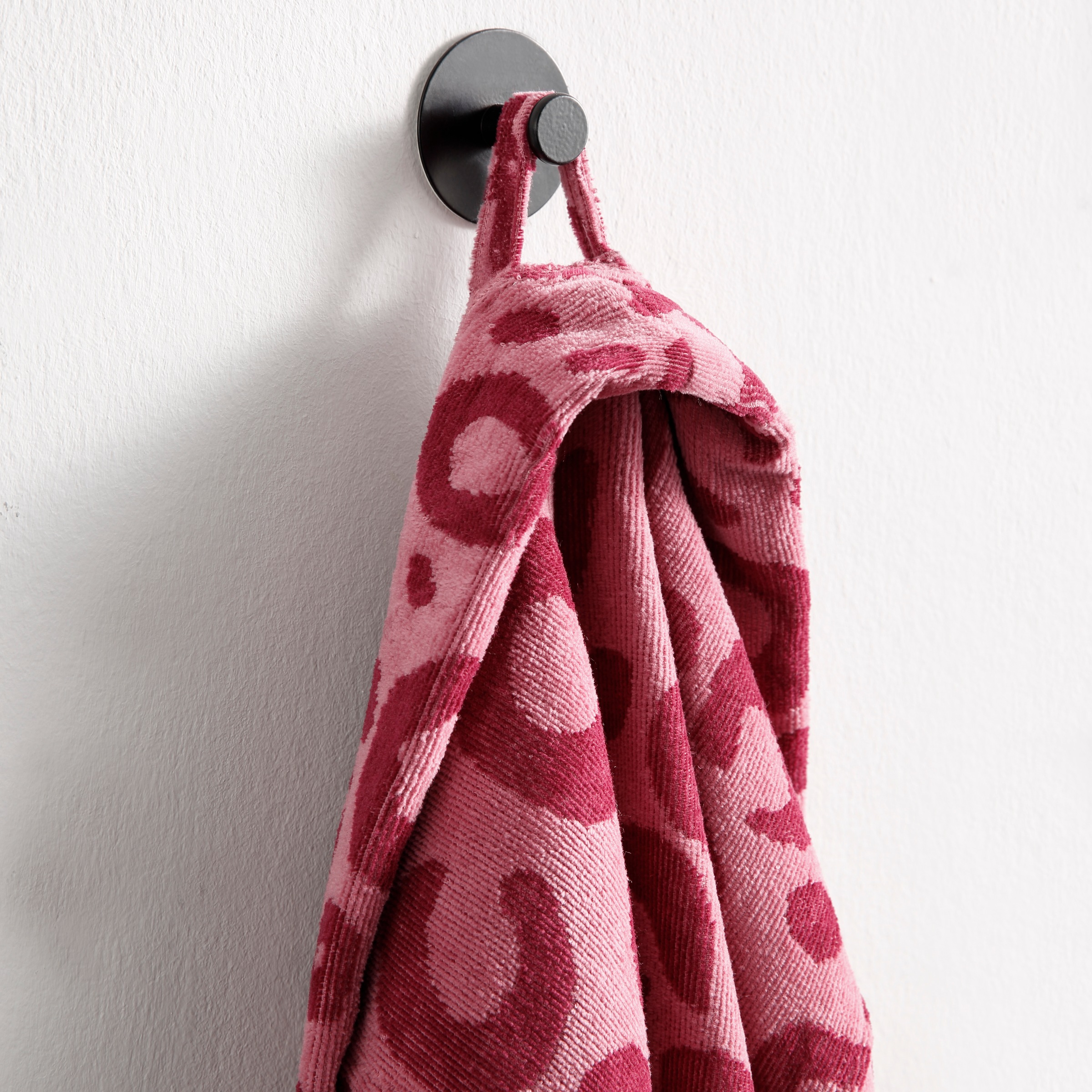 OTTO home Unisex-Bademantel »Anna Leo, ideal für Sauna & Spa, Hotelbademantel, Morgenmantel« 1 Stk. für Damen & Herren, mit Taschen, S-3XL, trendiger Animal Print