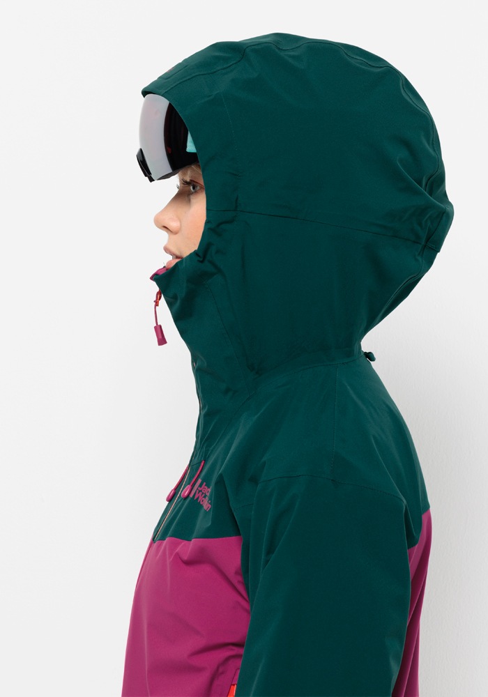 Jack Wolfskin Funktionsjacke »ALPSPITZE TOUR 3L JKT W«, mit Kapuze