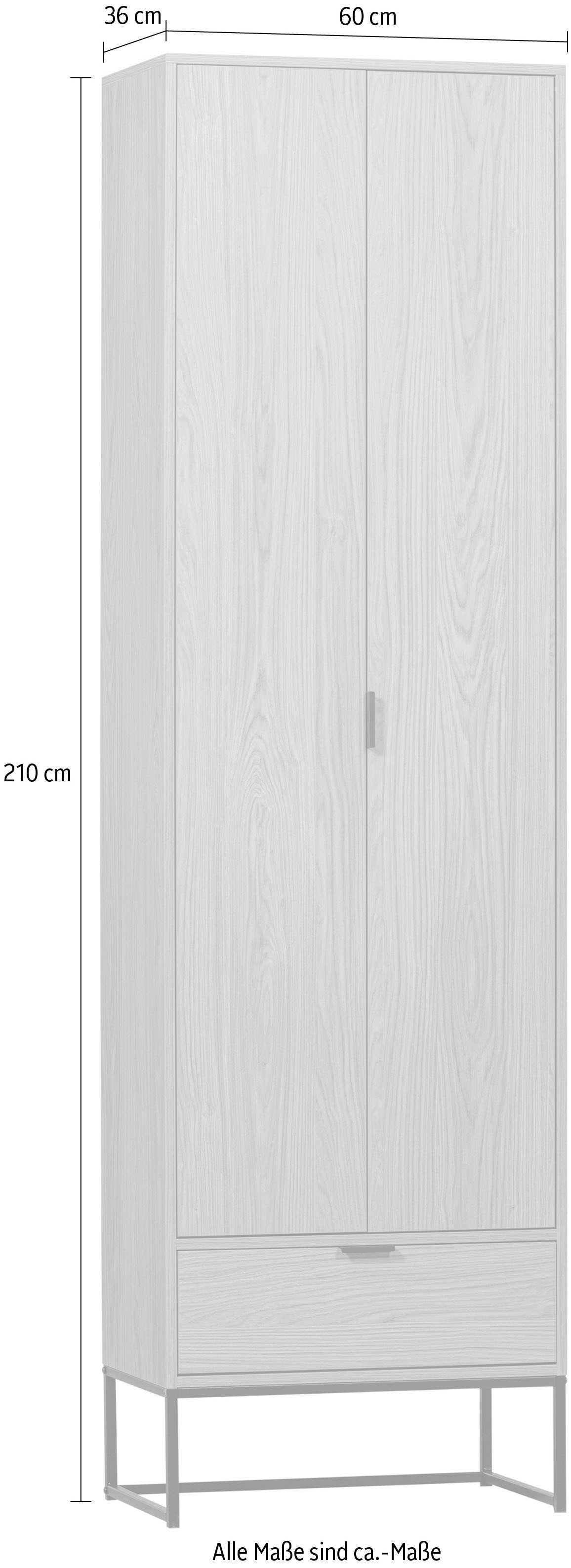 WOOOD Kleiderschrank