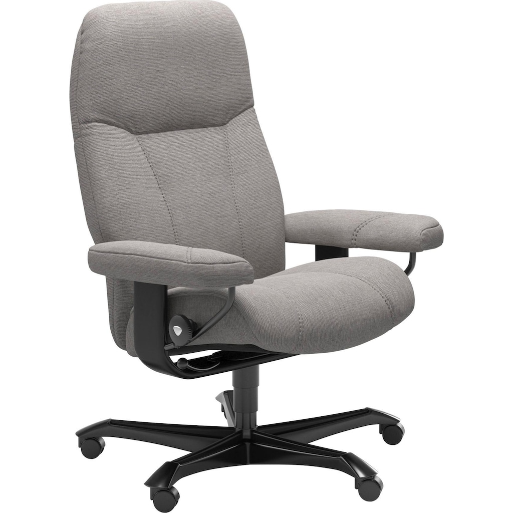 Stressless® Relaxsessel »Consul«, mit Home Office Base, Größe M, Gestell Schwarz