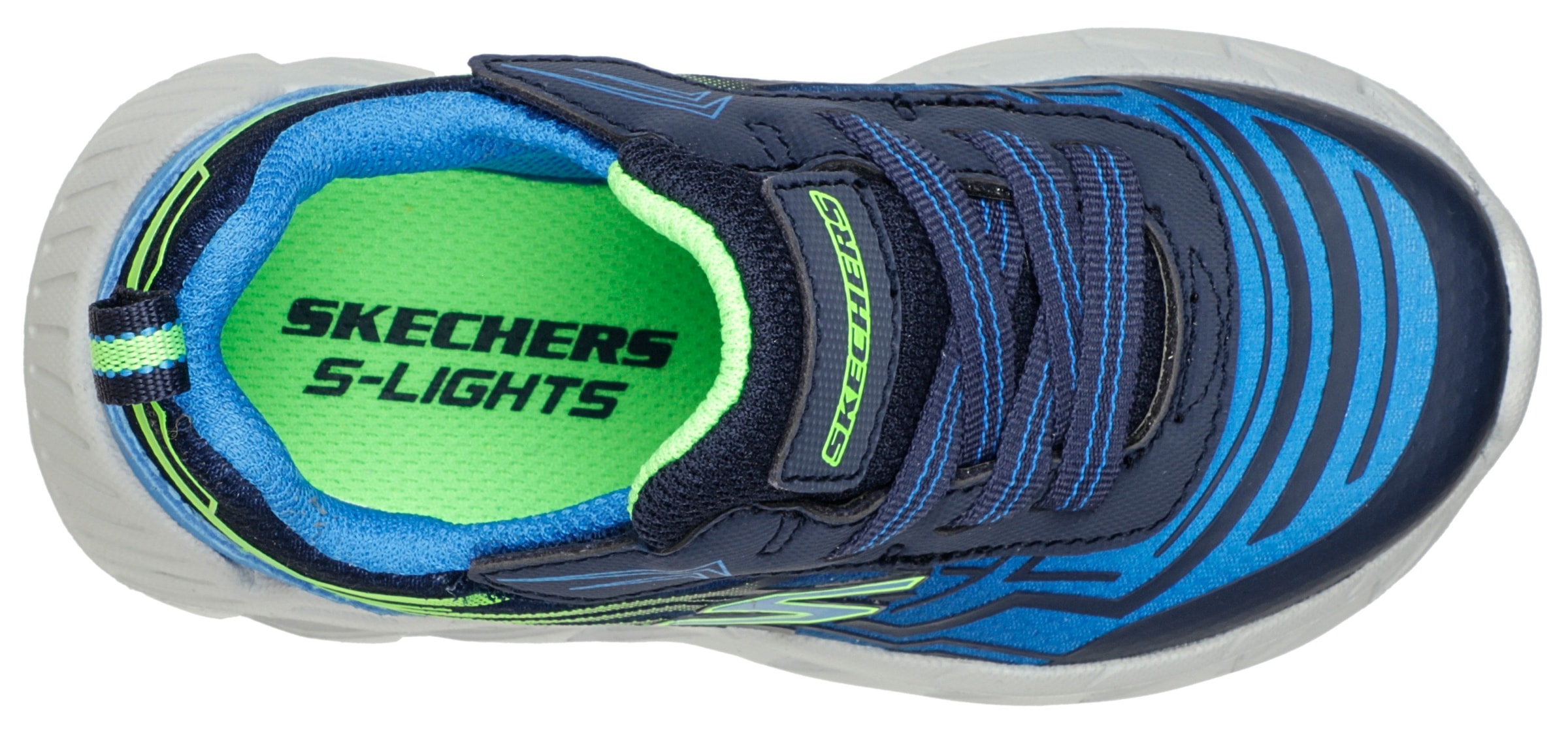 Skechers Kids Sneaker »MAGNA-LIGHTS MAVER«, leuchtet bei jedem Schritt, Freizeitschuh, Halbschuh, Schnürschuh