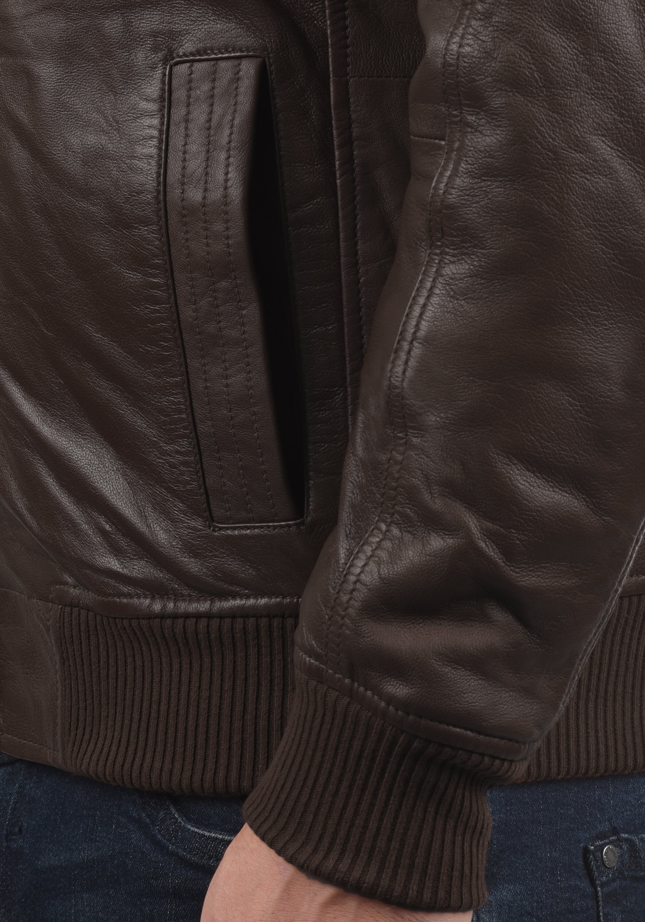 !Solid Lederjacke »Lederjacke SDCamash«