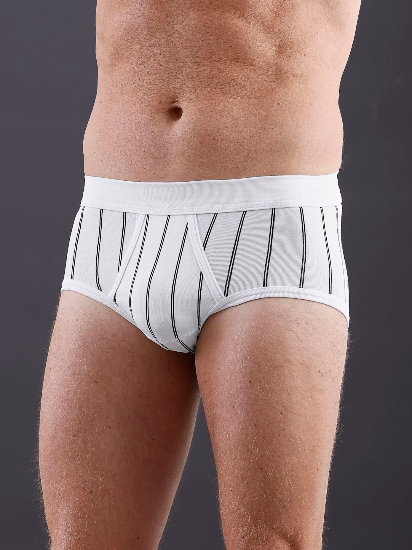 Wäschepur Herren Slip 2 Stk. tlg. in weiß, Größe 6