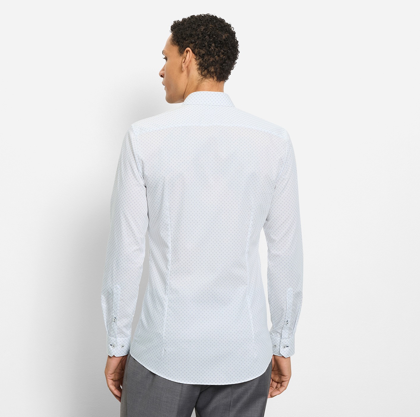 OLYMP Langarmhemd »No. Six« Businesshemd, super slim, Kentkragen