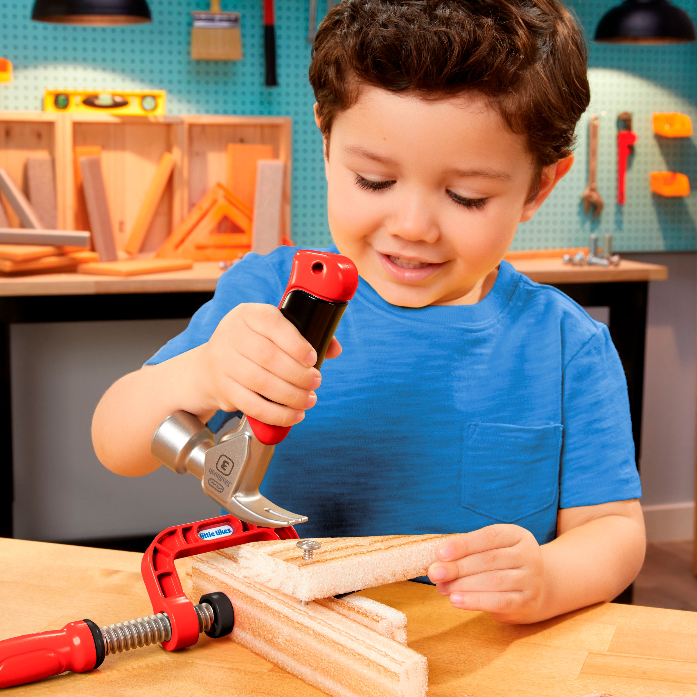 Little Tikes® Kinder-Hammer »Creative Construction - Hammer- und Nagelset«