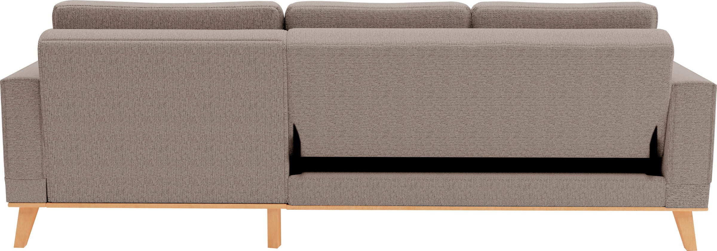 sit&more Ecksofa »Lavida L-Form«, wahlweise mit Kippfunktion und Bettkasten
