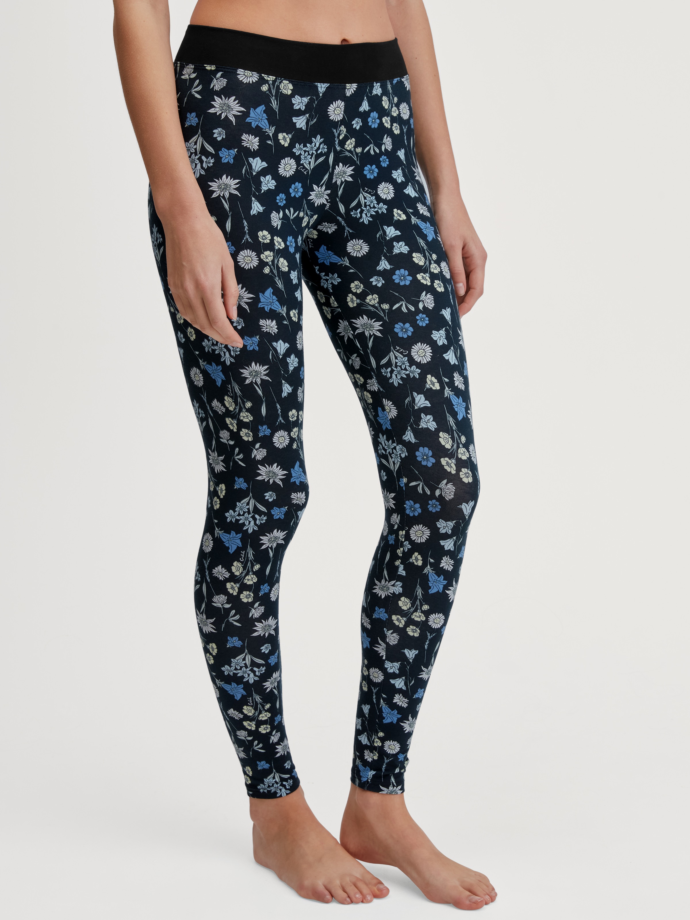 CALIDA Leggings »Elastic Trend«, mit floralem Print