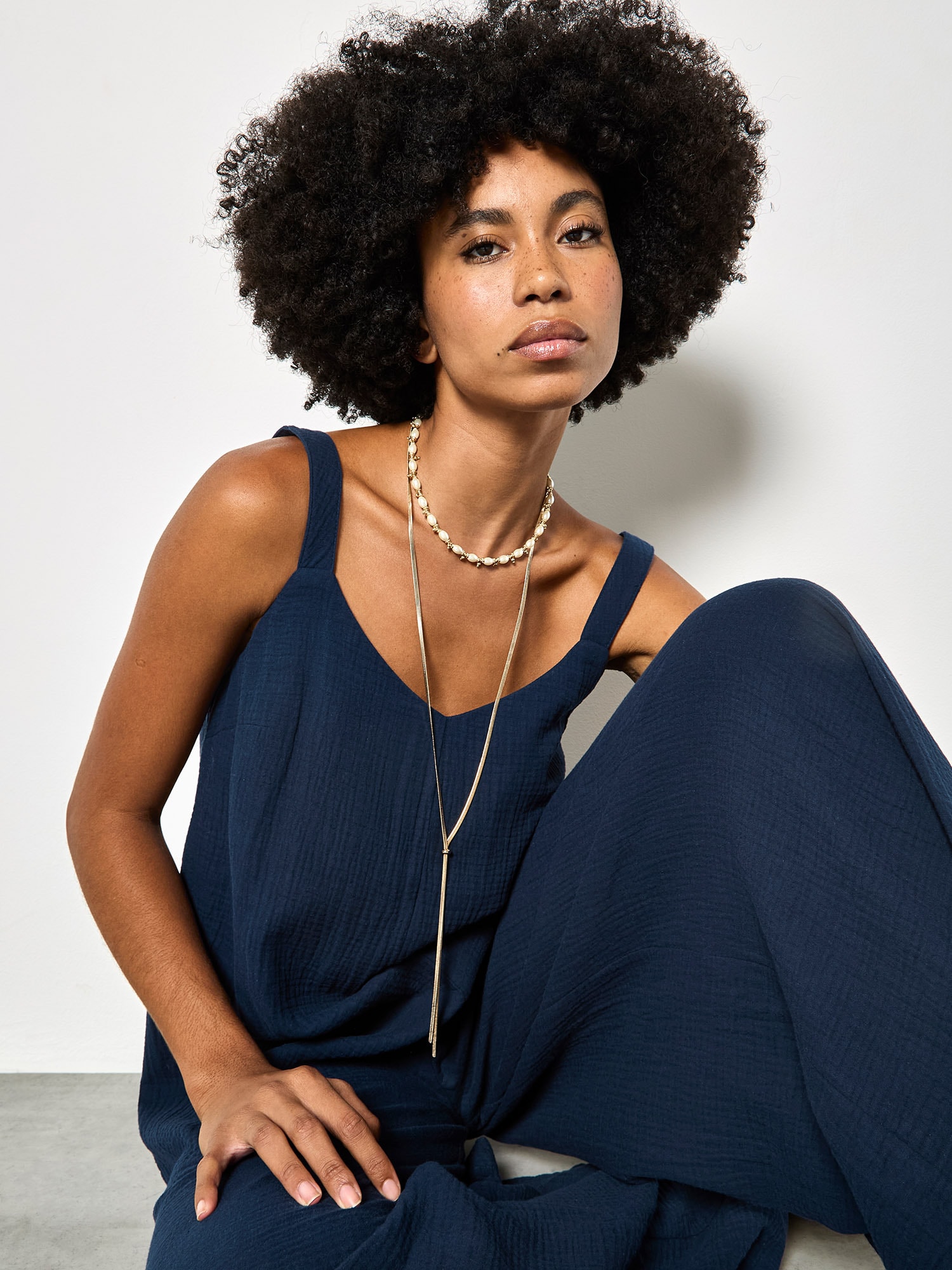 Apricot Jumpsuit »Jumpsuit« Einfarbig
