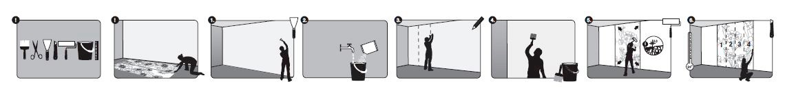 Komar Vliestapete »Digitaldruck Vlies -  Ariel Pastell - Größe 200 x 280 cm« bedruckt glatt Kinderzimmer