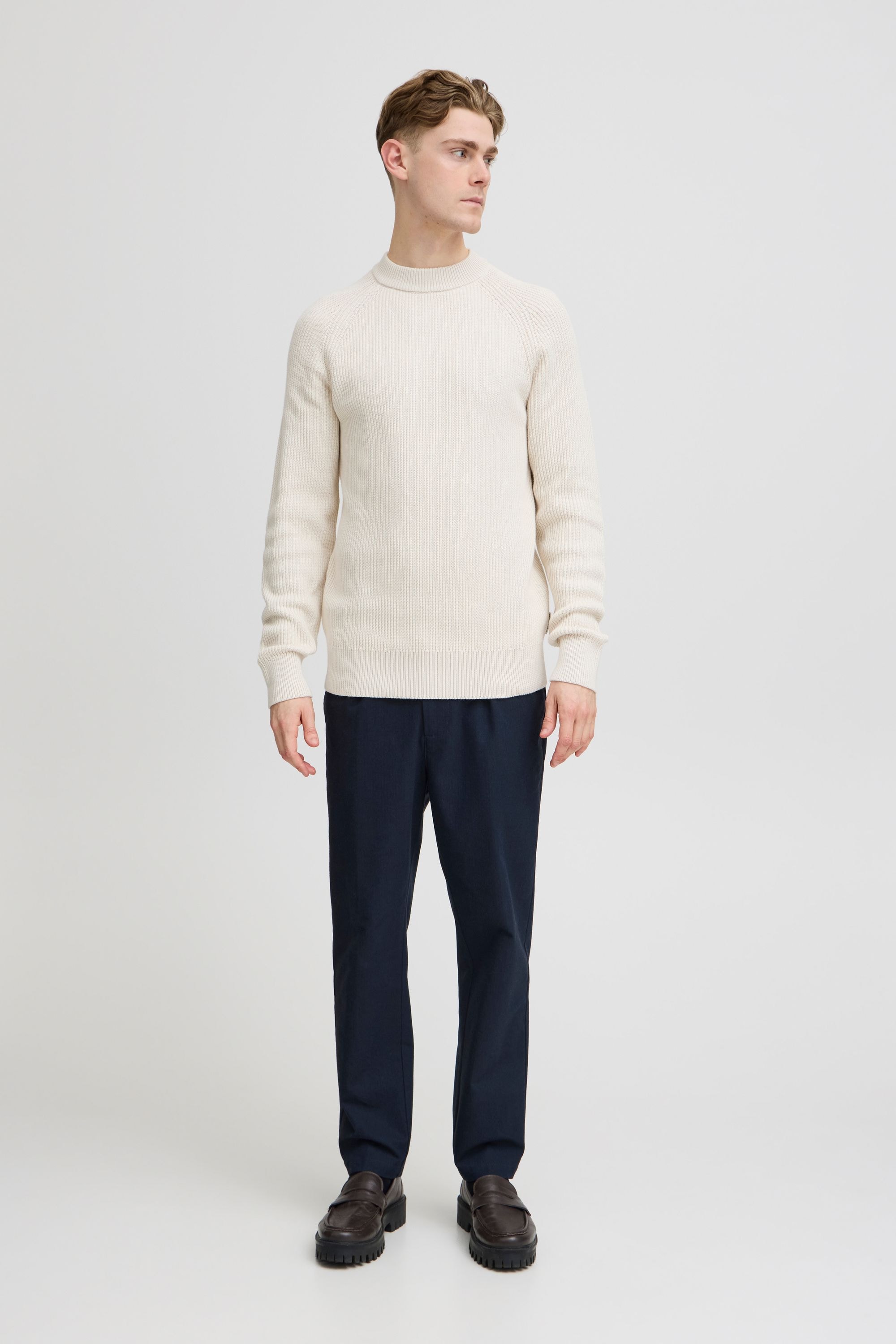 Casual Friday Strickpullover »Strickpullover CFKRISTIAN raglan rib crew neck knit«