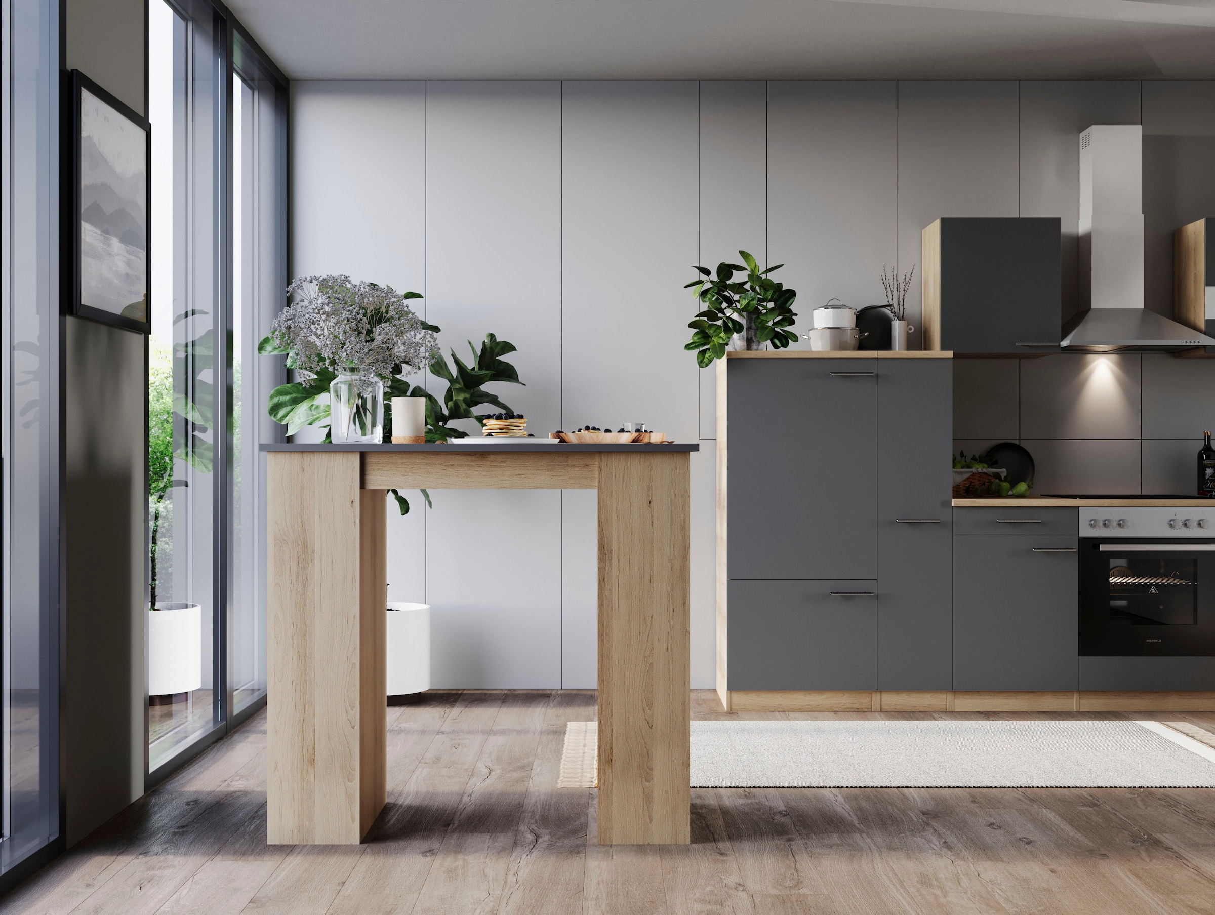 RESPEKTA Bartisch »Merle« Breite 103 cm, Belastbarkeit bis zu 40 kg