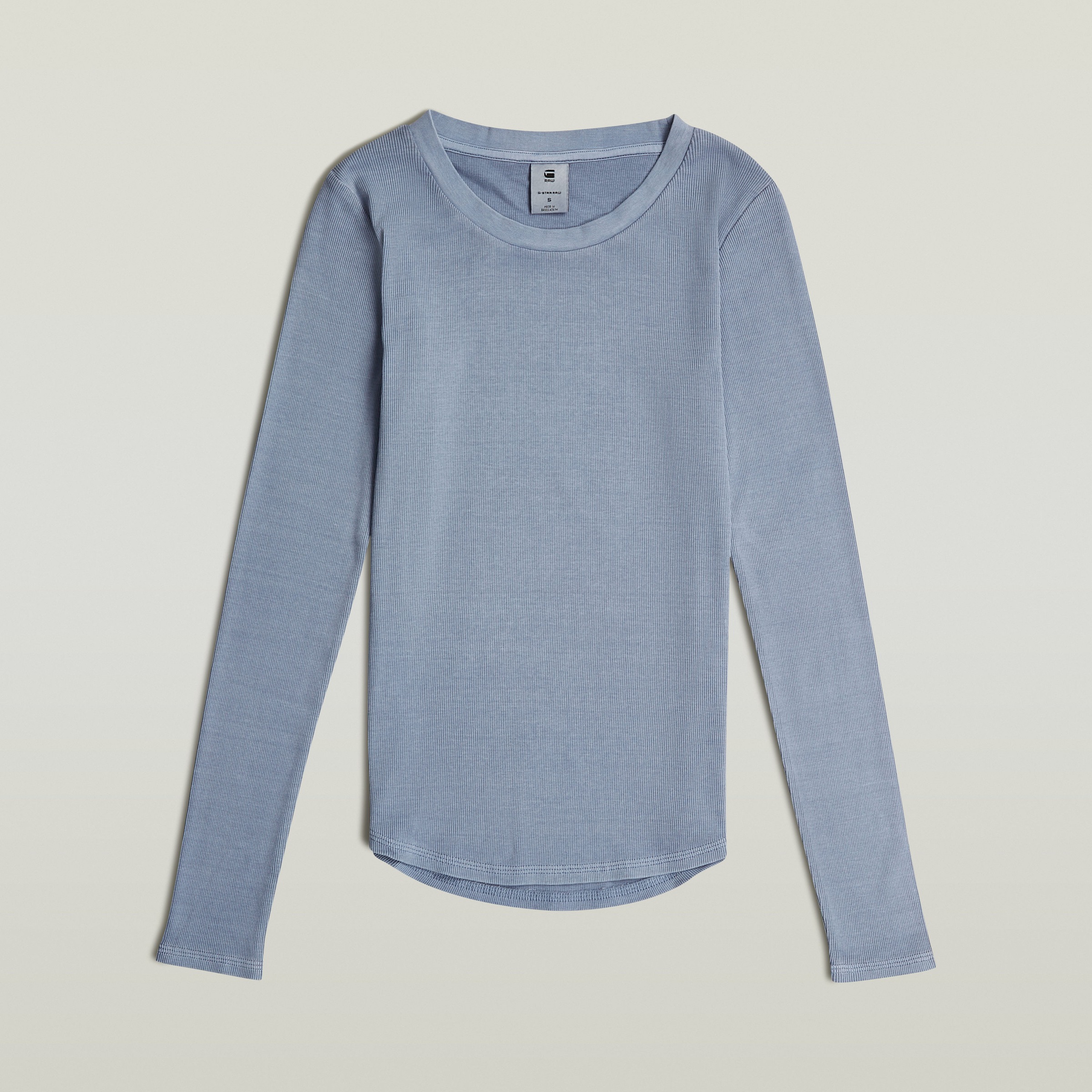 G-STAR Langarmshirt »Tops Overdyed slim«, im Overdyed-Look