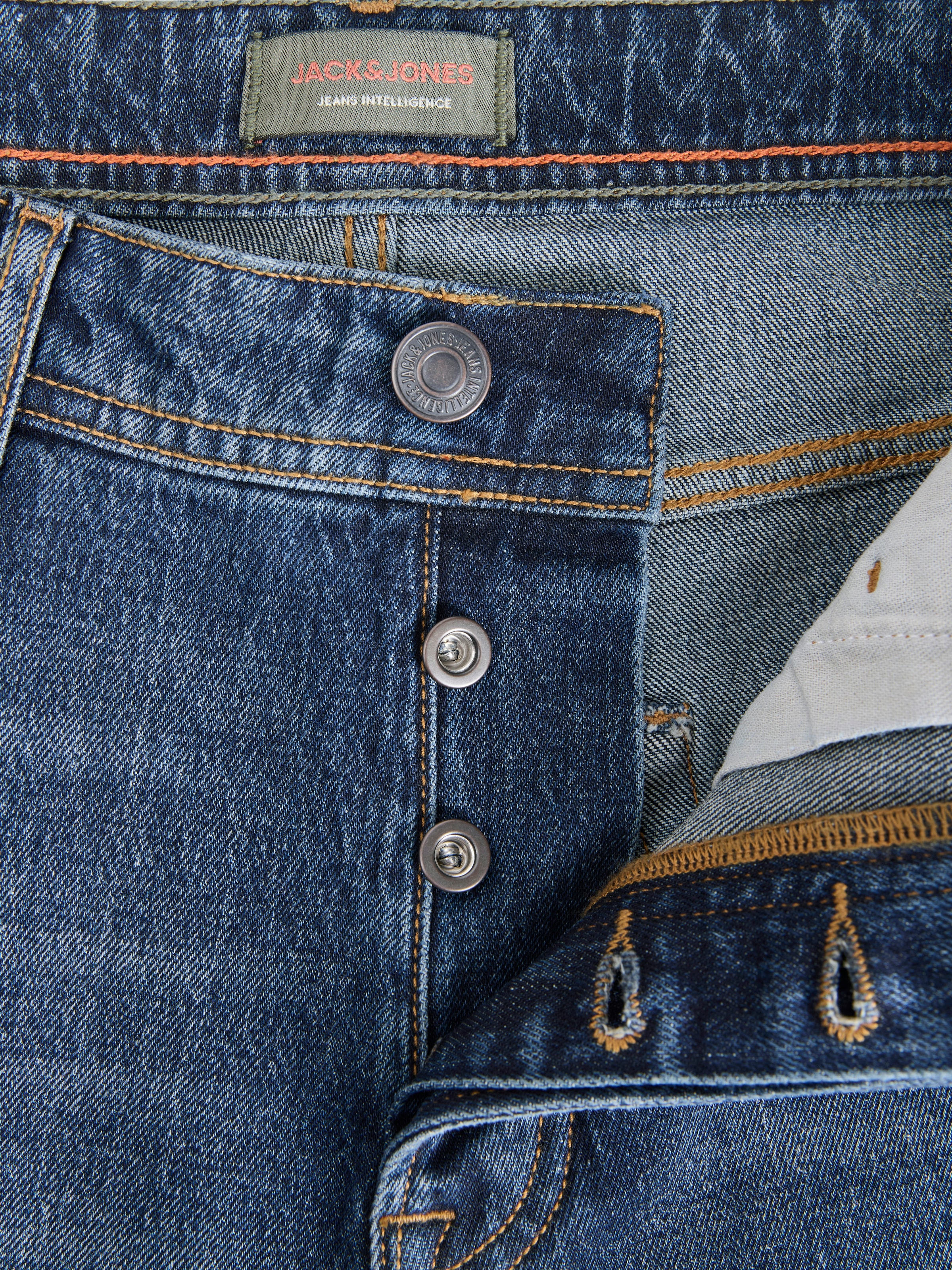 Jack & Jones Tapered-fit-Jeans »JJIMIKE JJORIGINAL CJ SN« mit Five-Pocket-Design