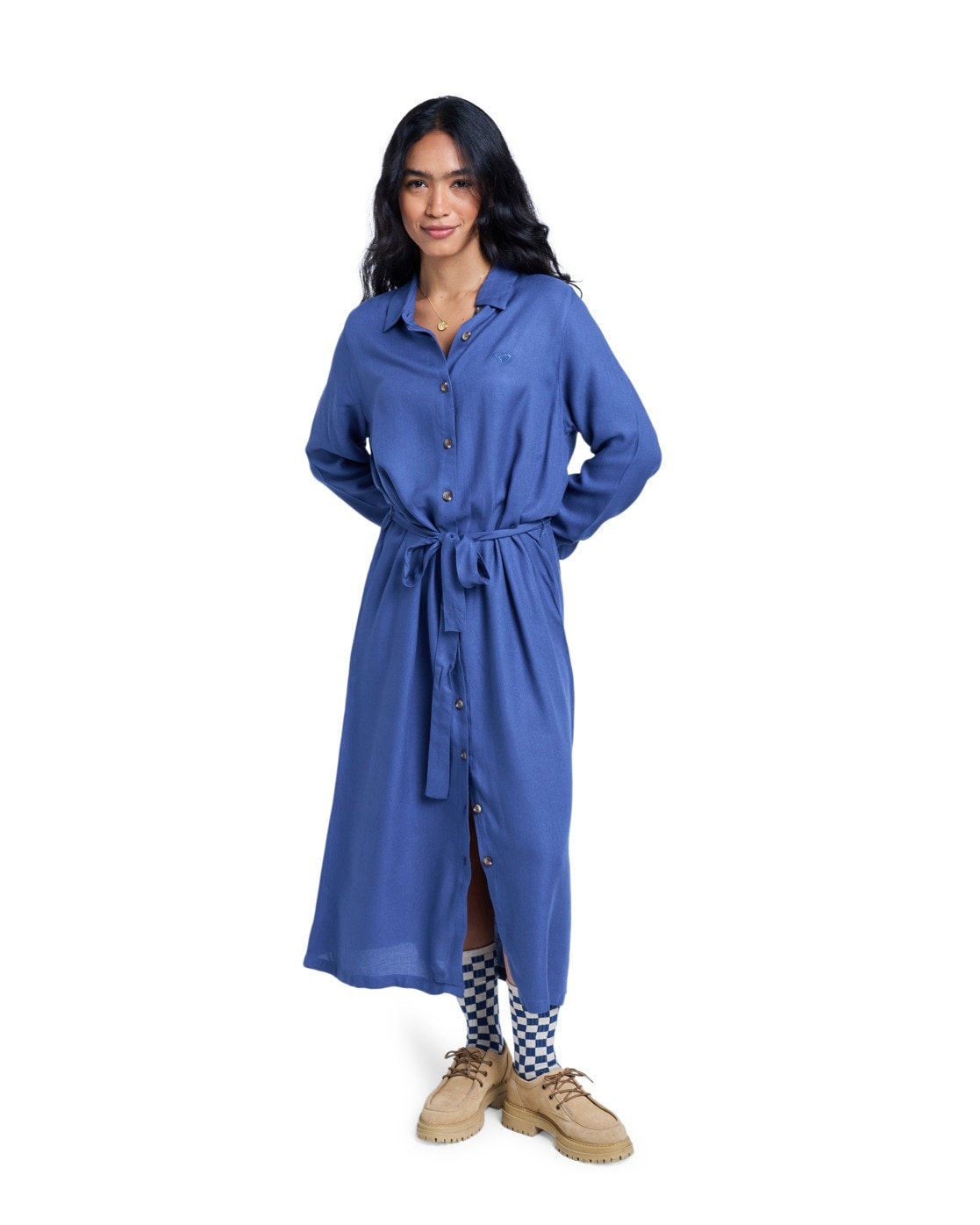 Roxy Hemdblusenkleid »Island Escape Solid«