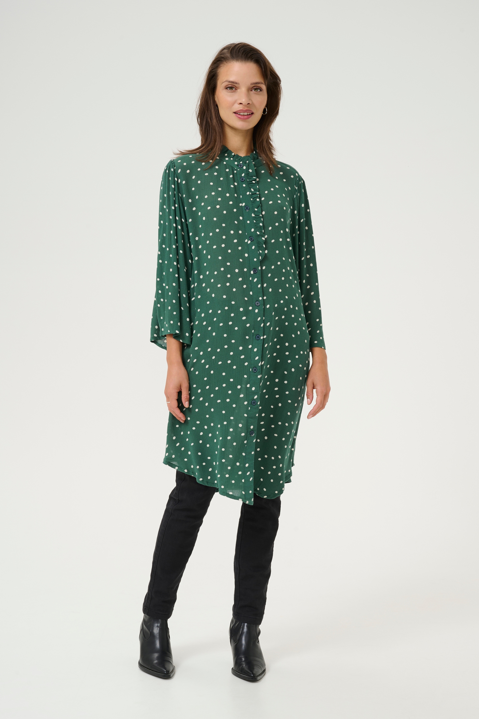 KAFFE Midikleid »Kleid KAvinni«