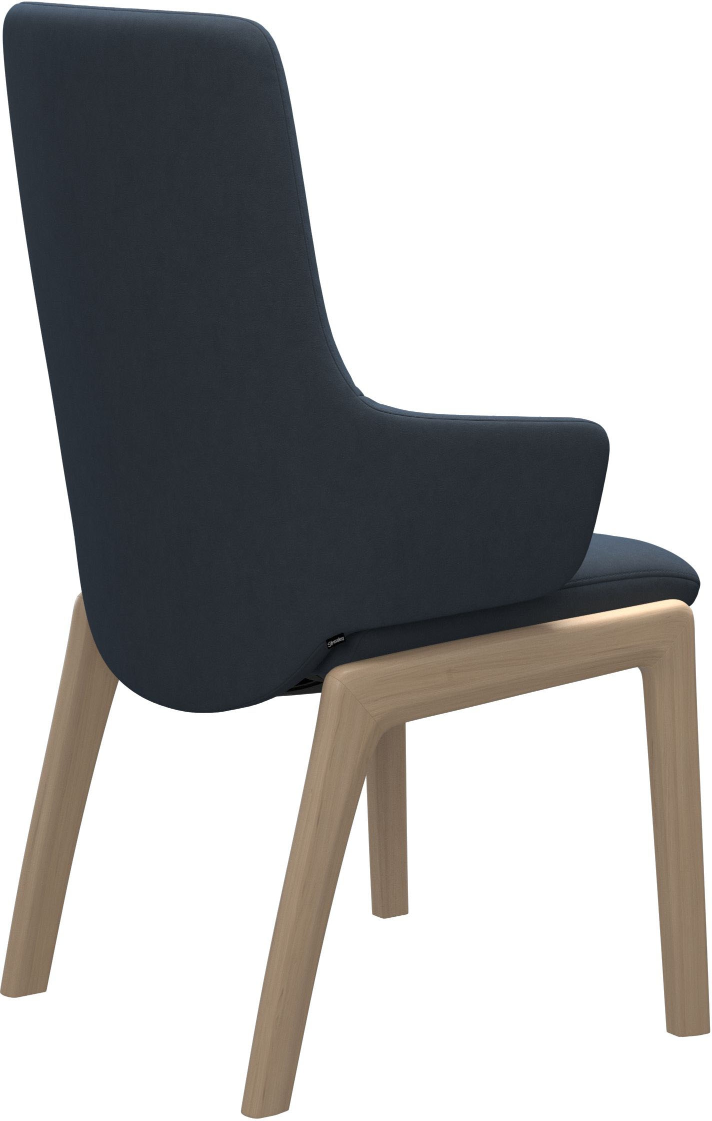 Stressless® Polsterstuhl »Laurel« () High Back mit Armlehne, Größe L, mit abgerundeten Beinen in Walnuss