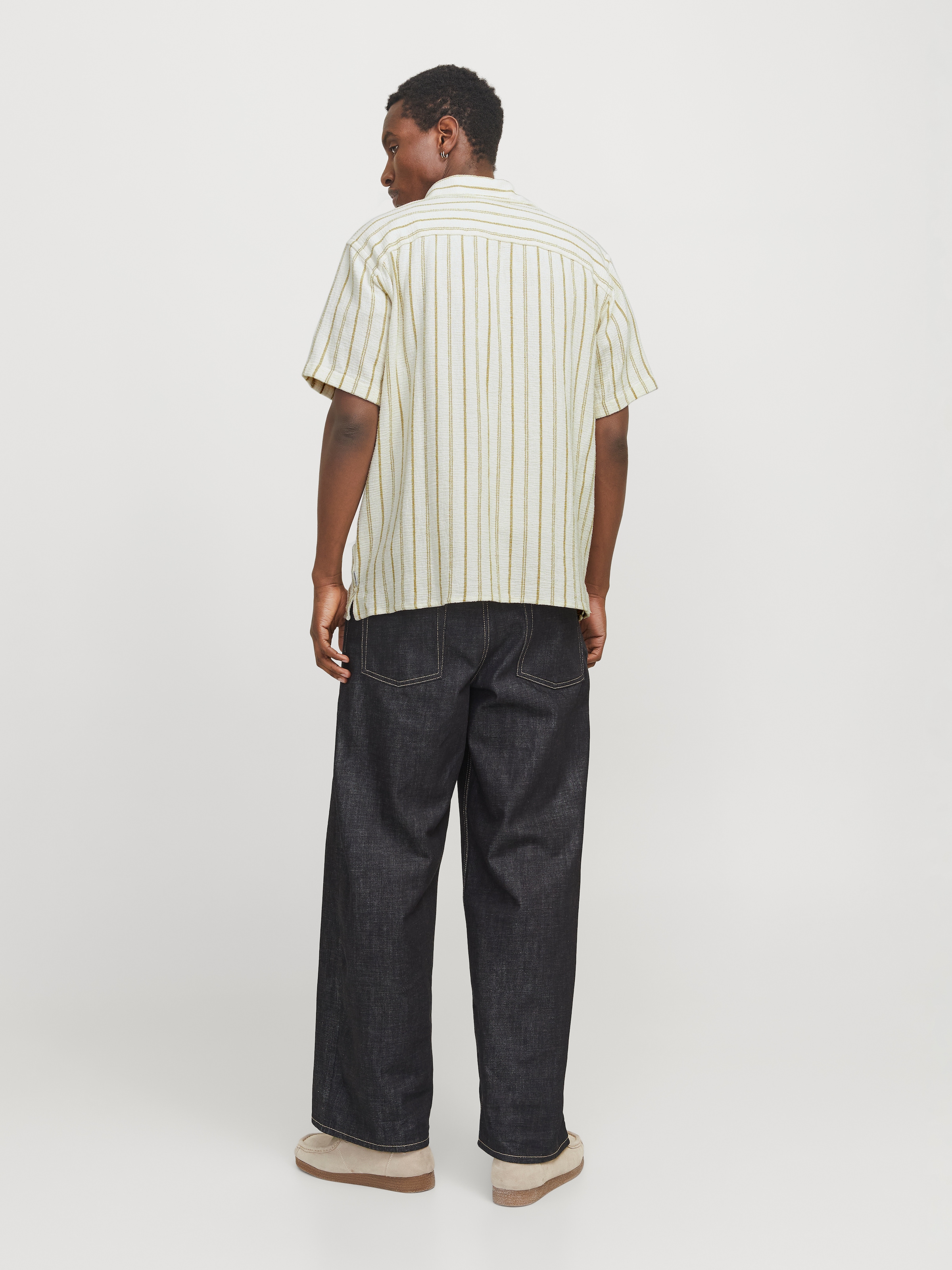 Jack & Jones Kurzarmhemd »JORCOBA STRIPE RESORT SHIRT SS SN«
