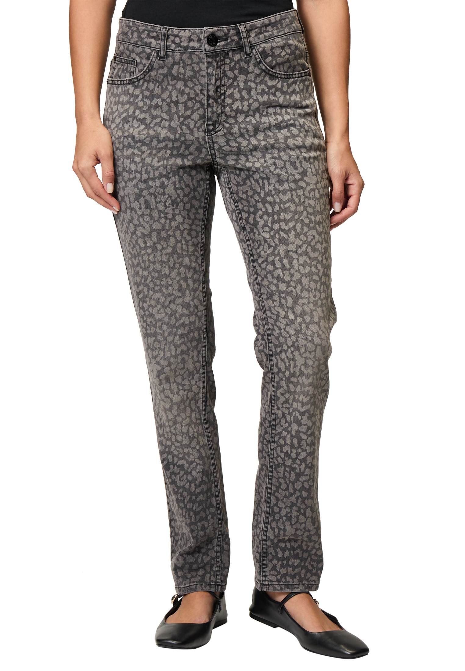 Zero Webhose »Jeans grau Slim Fit Style Seattle 30 Inch«