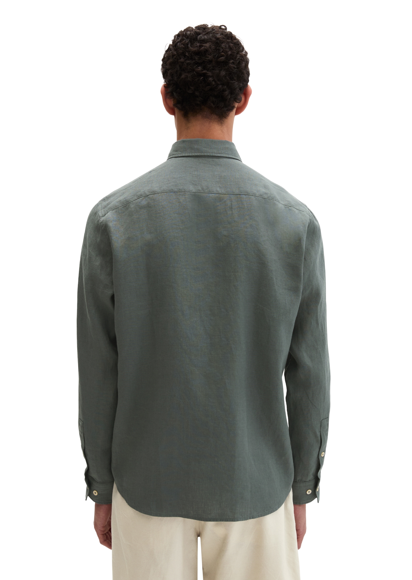 Marc O'Polo Leinenhemd im klassisch cleanen Look