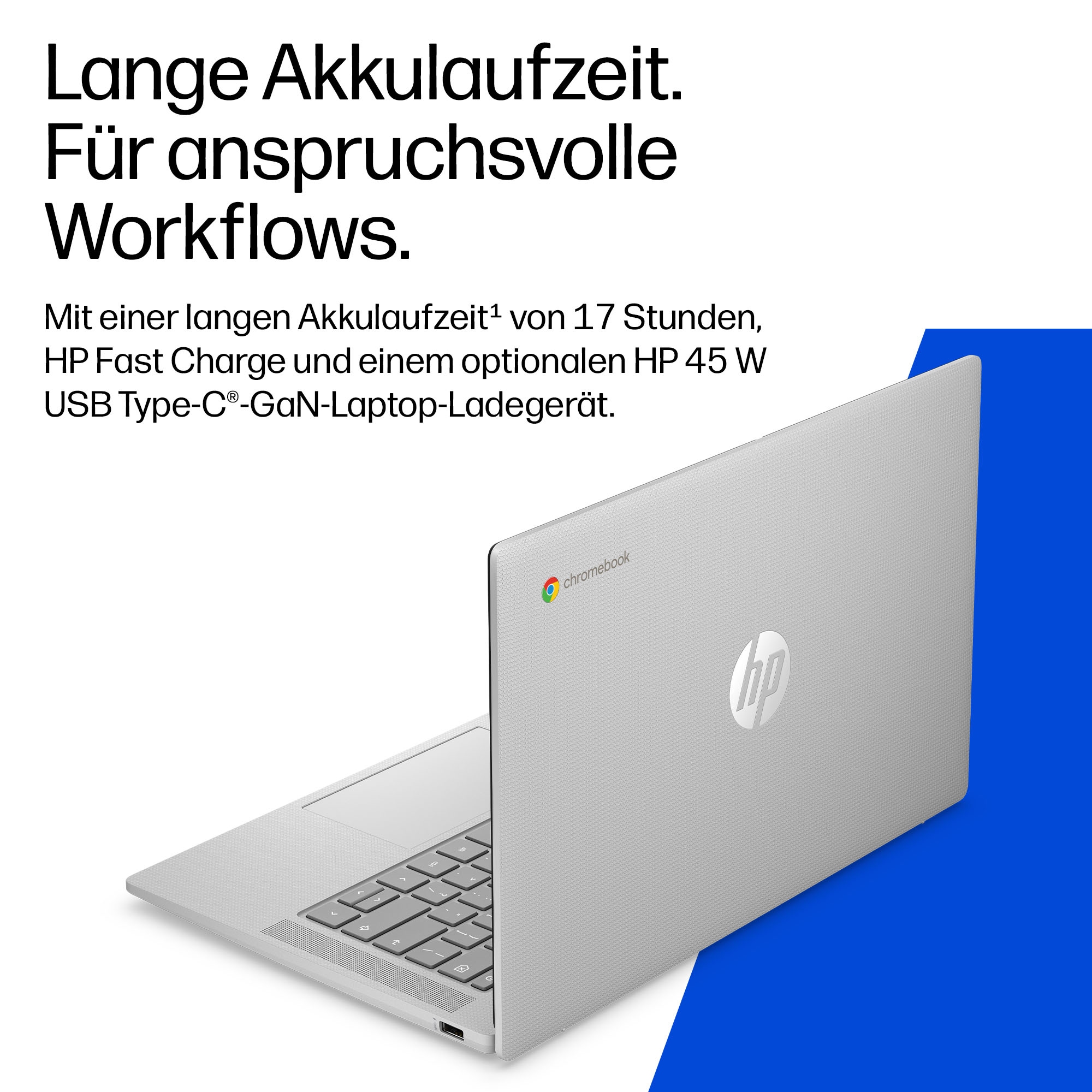 HP Chromebook »14a-nm0215ngx« 35,6 cm / 14 ″ MediaTek Kompanio Mali-G57 MC2 64 GB SSD