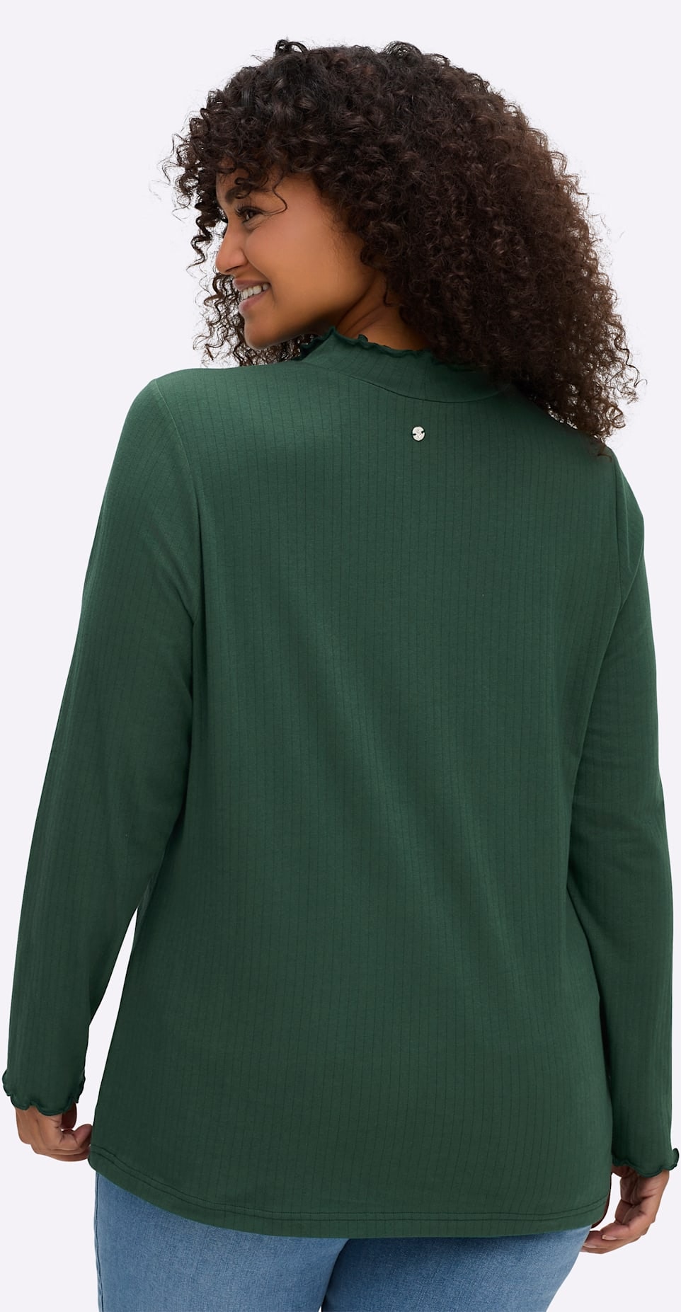 Sheego Stehkragenshirt »Shirtrolli« 1 Stk.