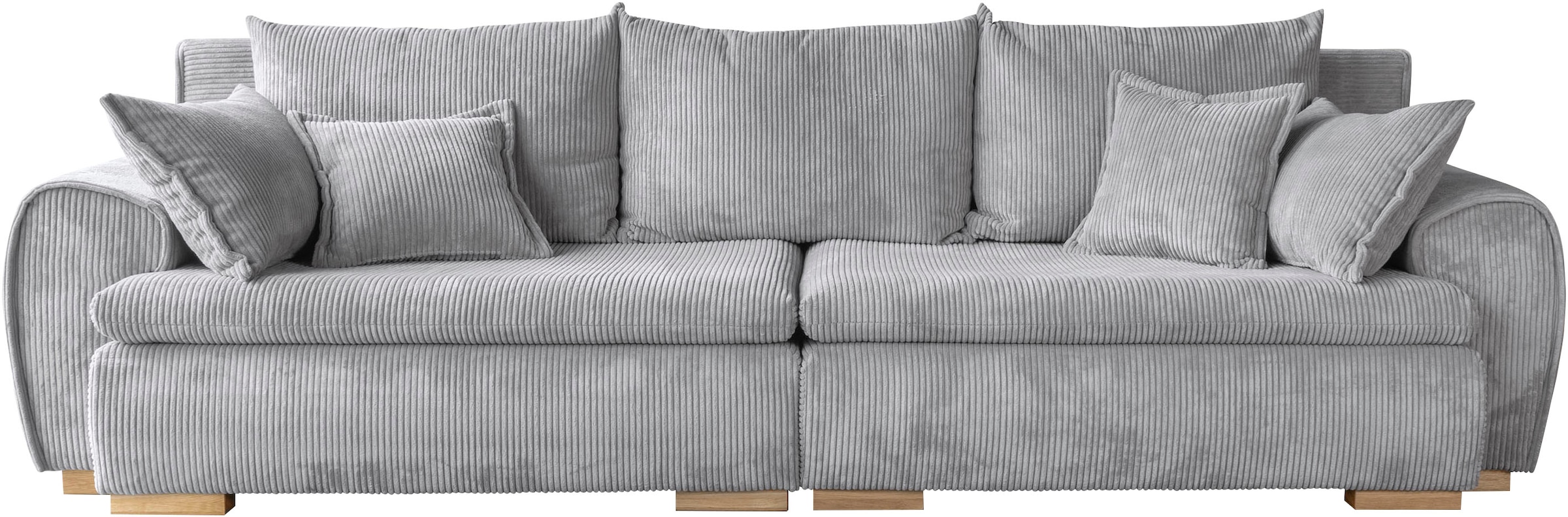 Home affaire Big-Sofa »Katja«, Breite 275 cm, Cord-Bezug
