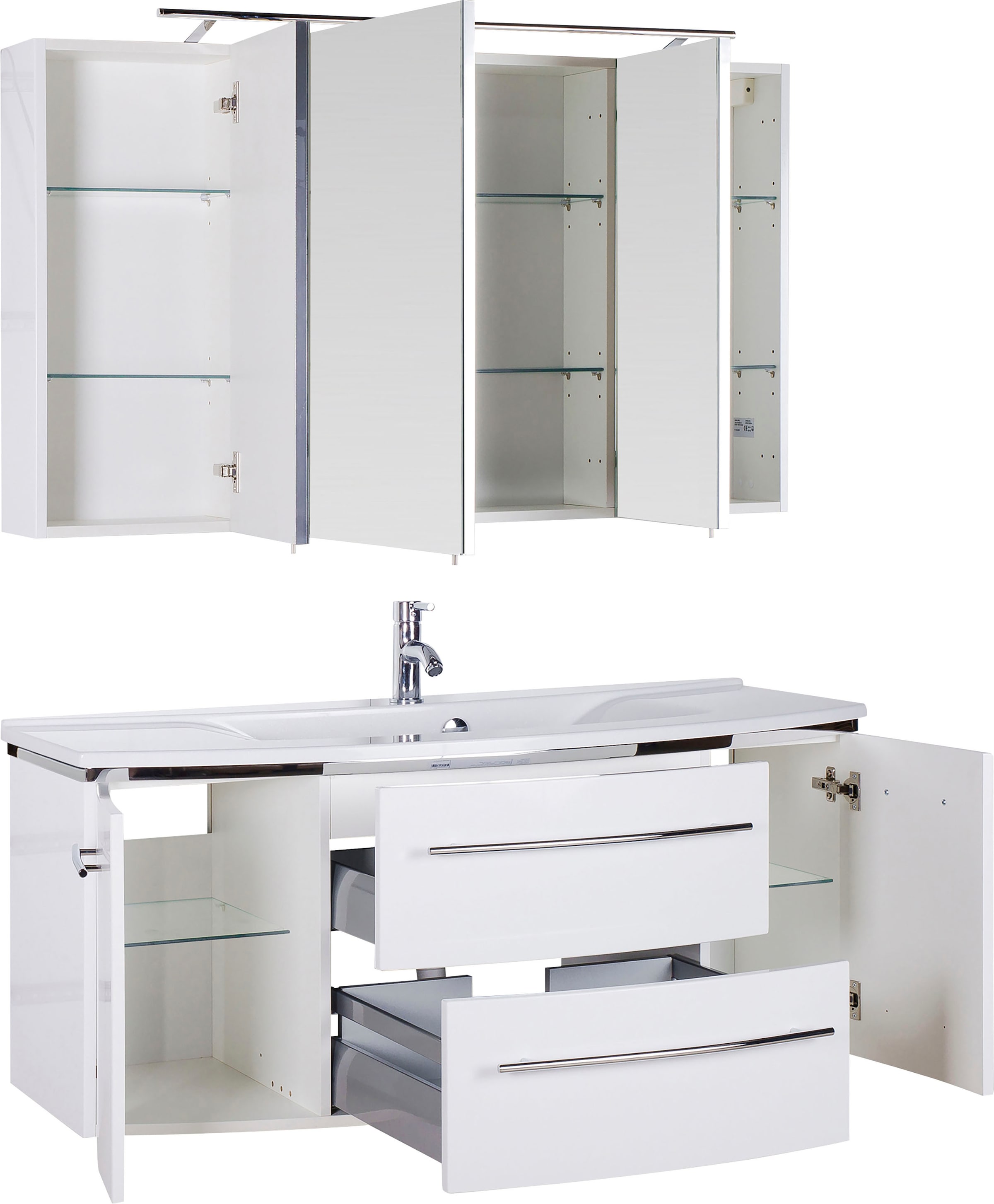 Saphir Badmöbel-Set »3040«, (2 St.), Breite 120 cm